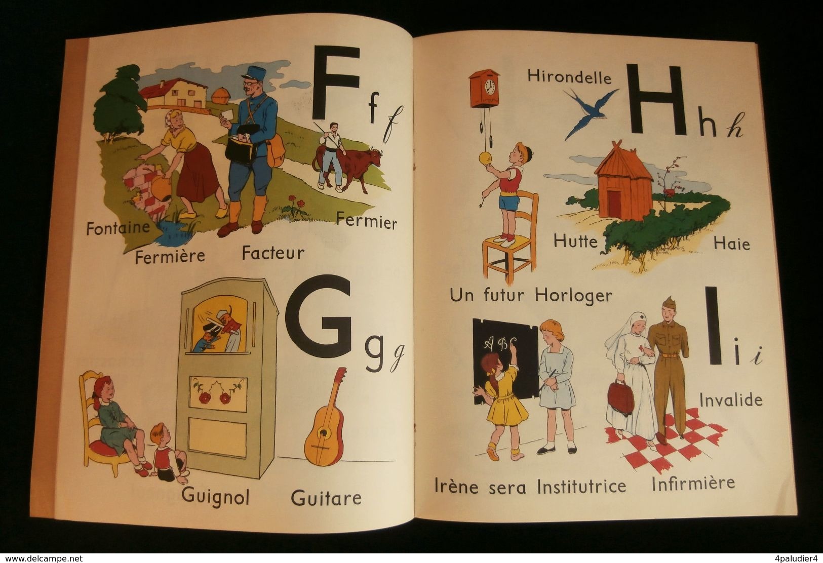 ( Enfantina Abécédaire Alphabet  )  ABC Editions WILLEB PARIS 1960 - Andere & Zonder Classificatie