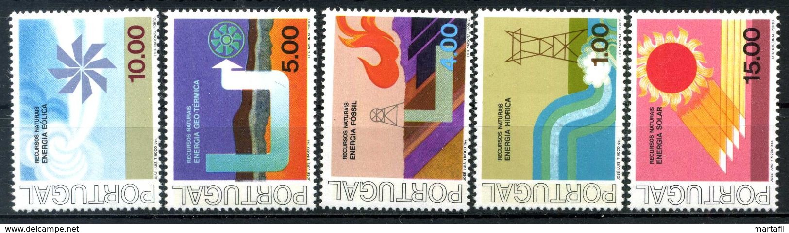 1976 PORTOGALLO SERIE COMPLETA MNH ** - Nuovi