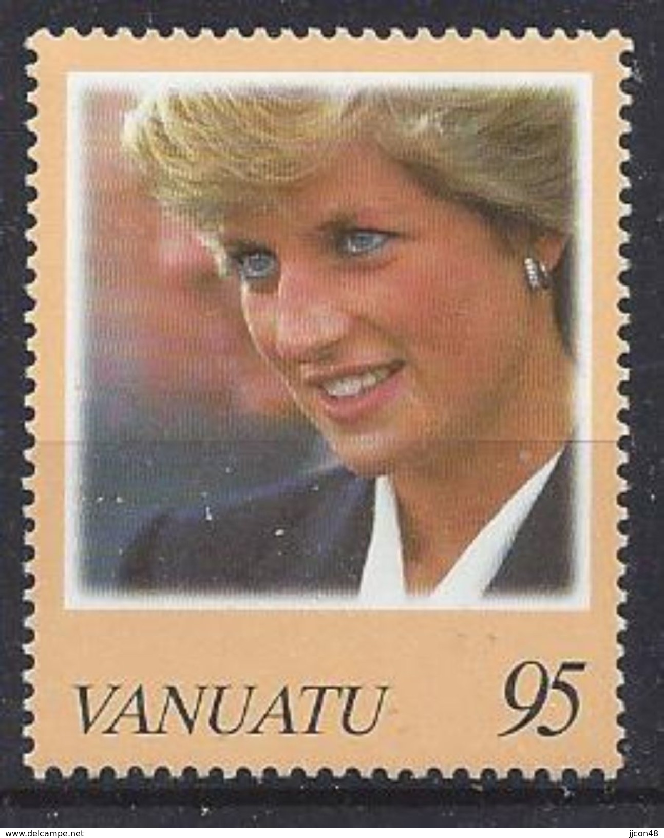 Vanuatu 1998  Princess Diana  (**) MNH - Vanuatu (1980-...)