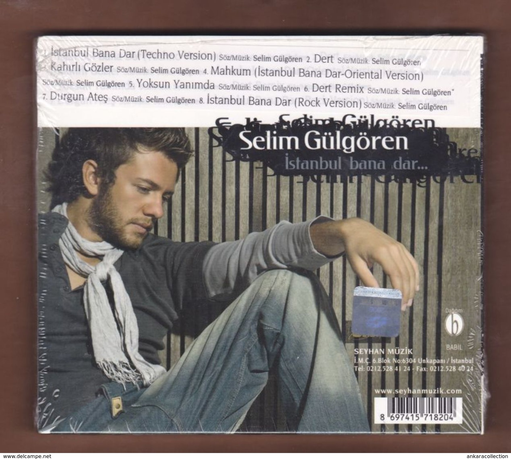 AC -  Selim Güngören Istanbul Bana Dar BRAND NEW TURKISH MUSIC CD - World Music
