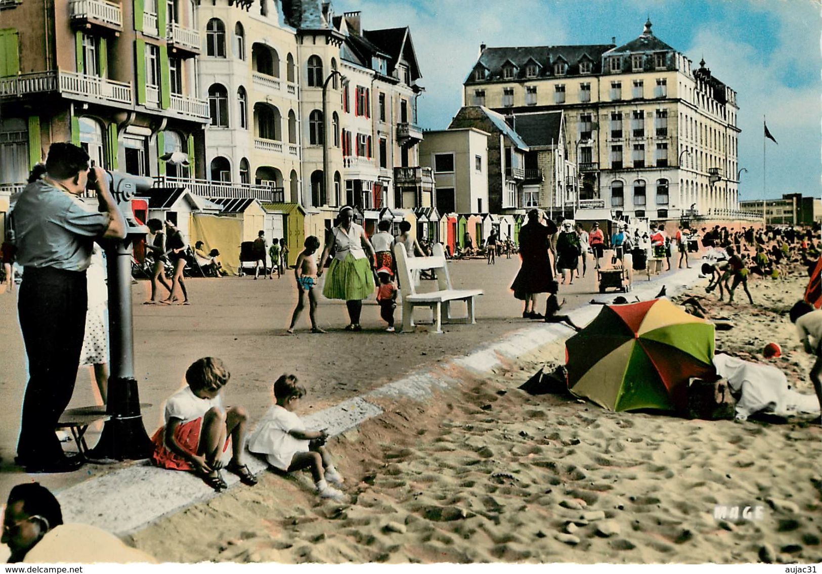 Dép 62 - Wimereux - L'Esplanade - Semi Moderne Grand Format - état - Otros & Sin Clasificación