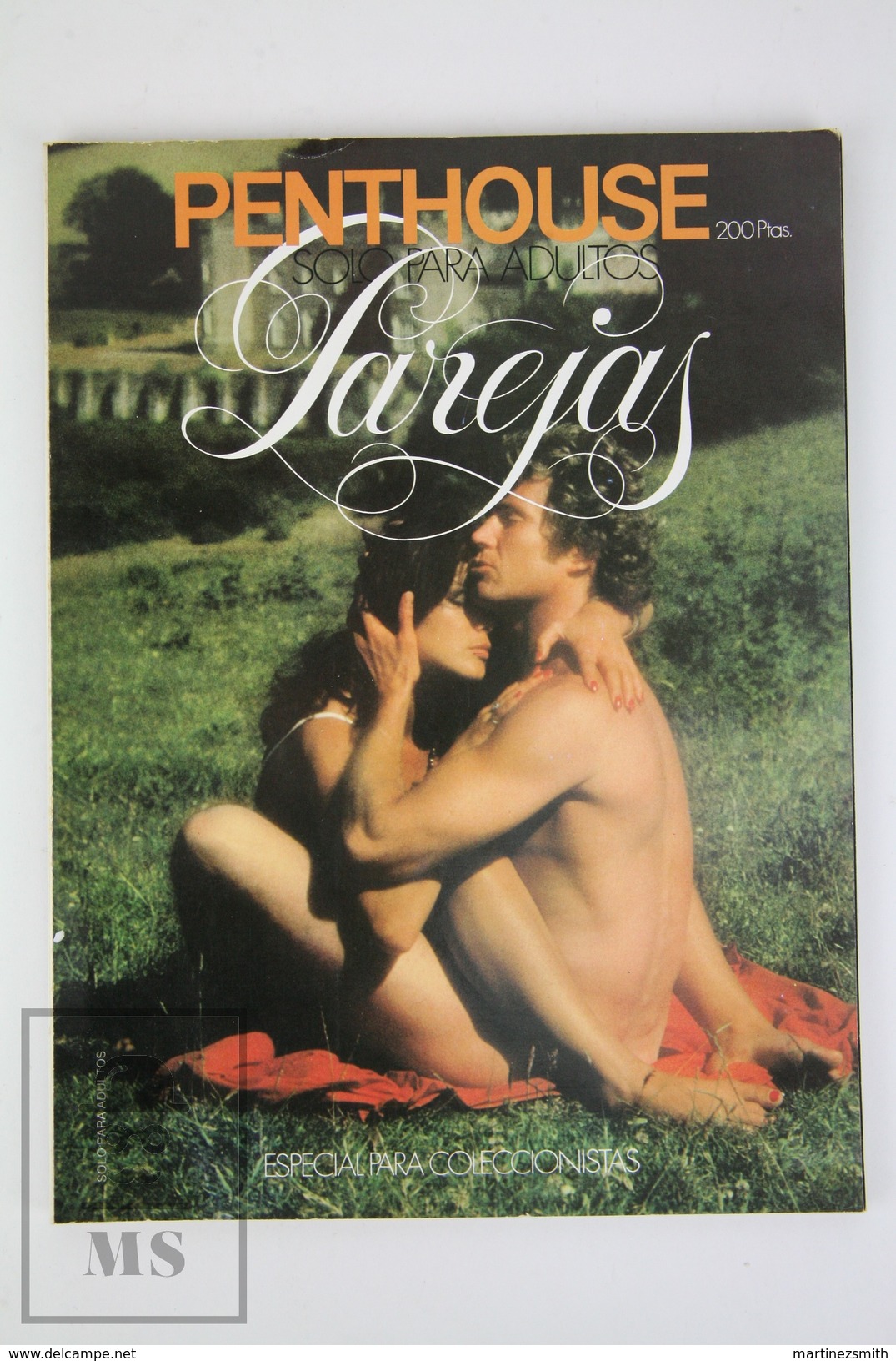 Vintage 1970's Men's Magazine - Penthouse Parejas (Couples) Spanish Edition - [1] Hasta 1980