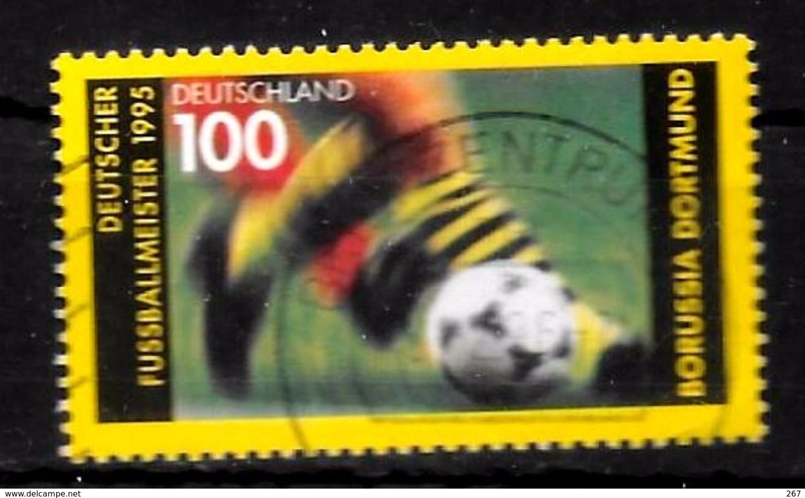 ALLEMAGNE   N°  1665 Oblitere   Dortmund  Football  Soccer  Fussball 1995 - Usati