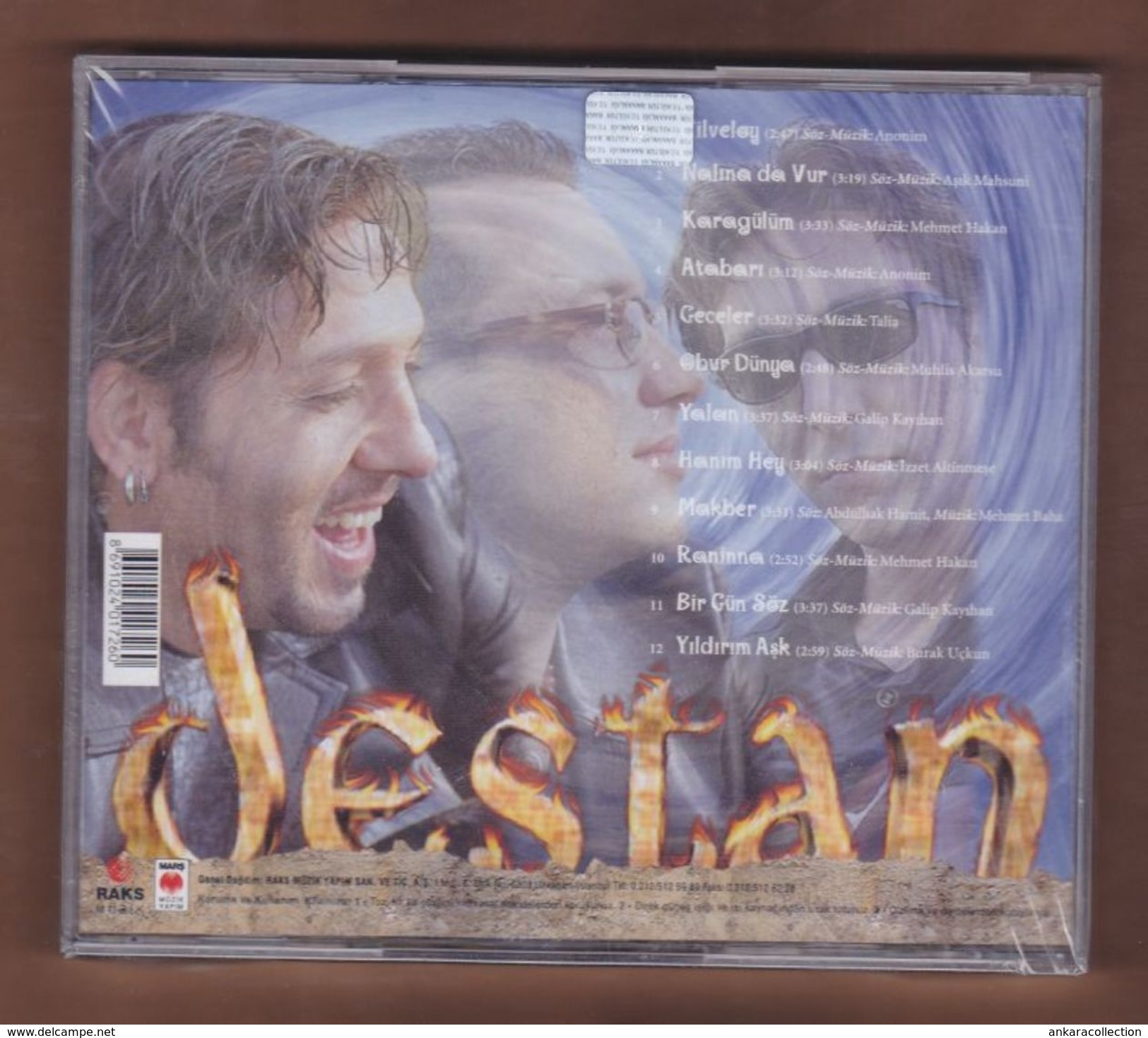 AC -  Destan BRAND NEW TURKISH MUSIC CD - Wereldmuziek