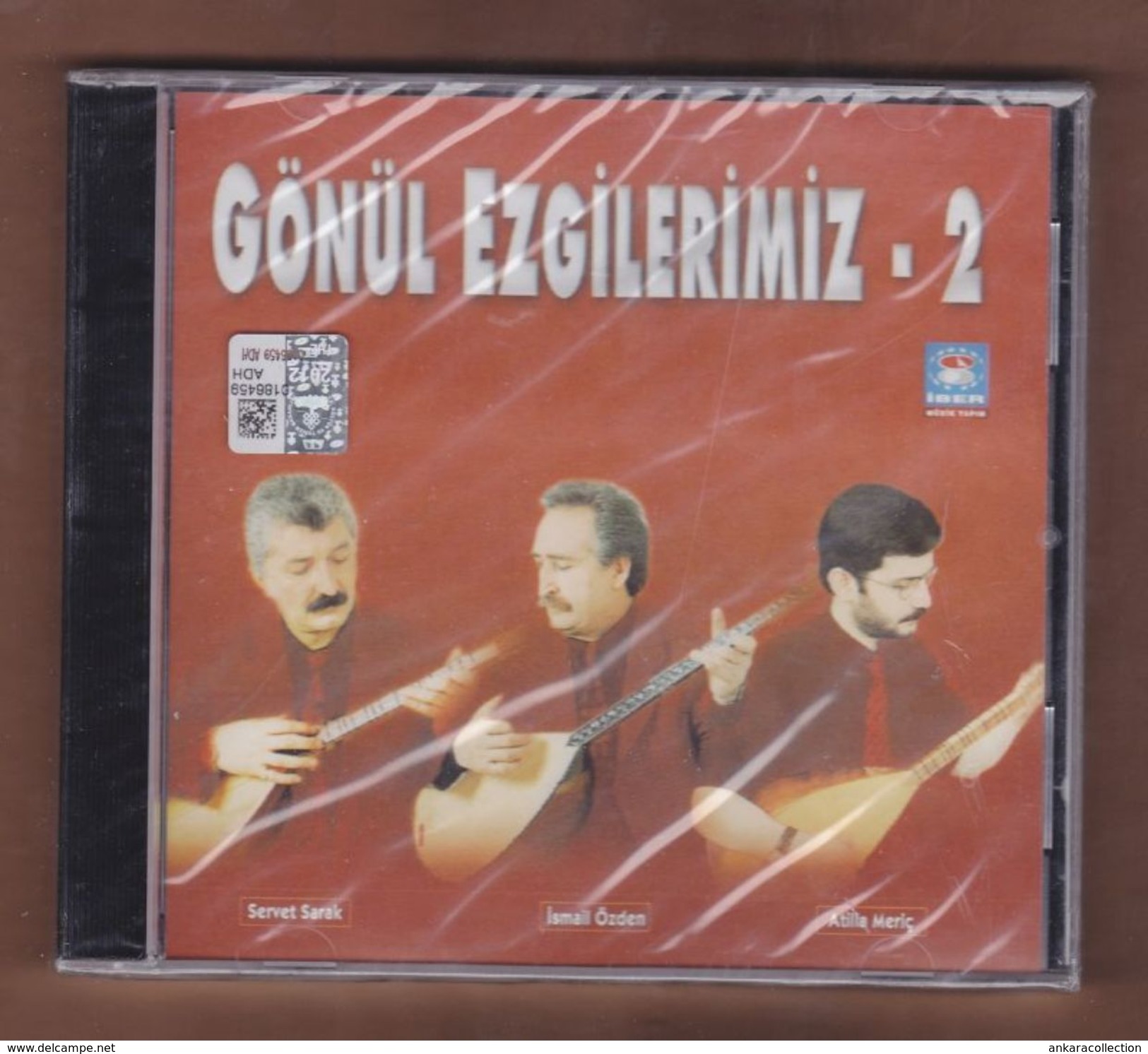 AC -  Servet Sarak Ismail özden Atilla Meriç Gönül Ezgilerimiz 2 BRAND NEW TURKISH MUSIC CD - Wereldmuziek