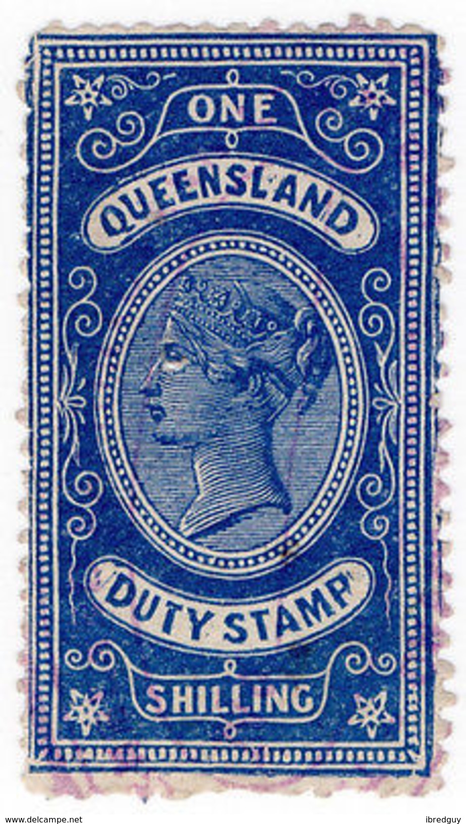 (I.B) Australia - Queensland Revenue : Stamp Duty 1/- - Other & Unclassified