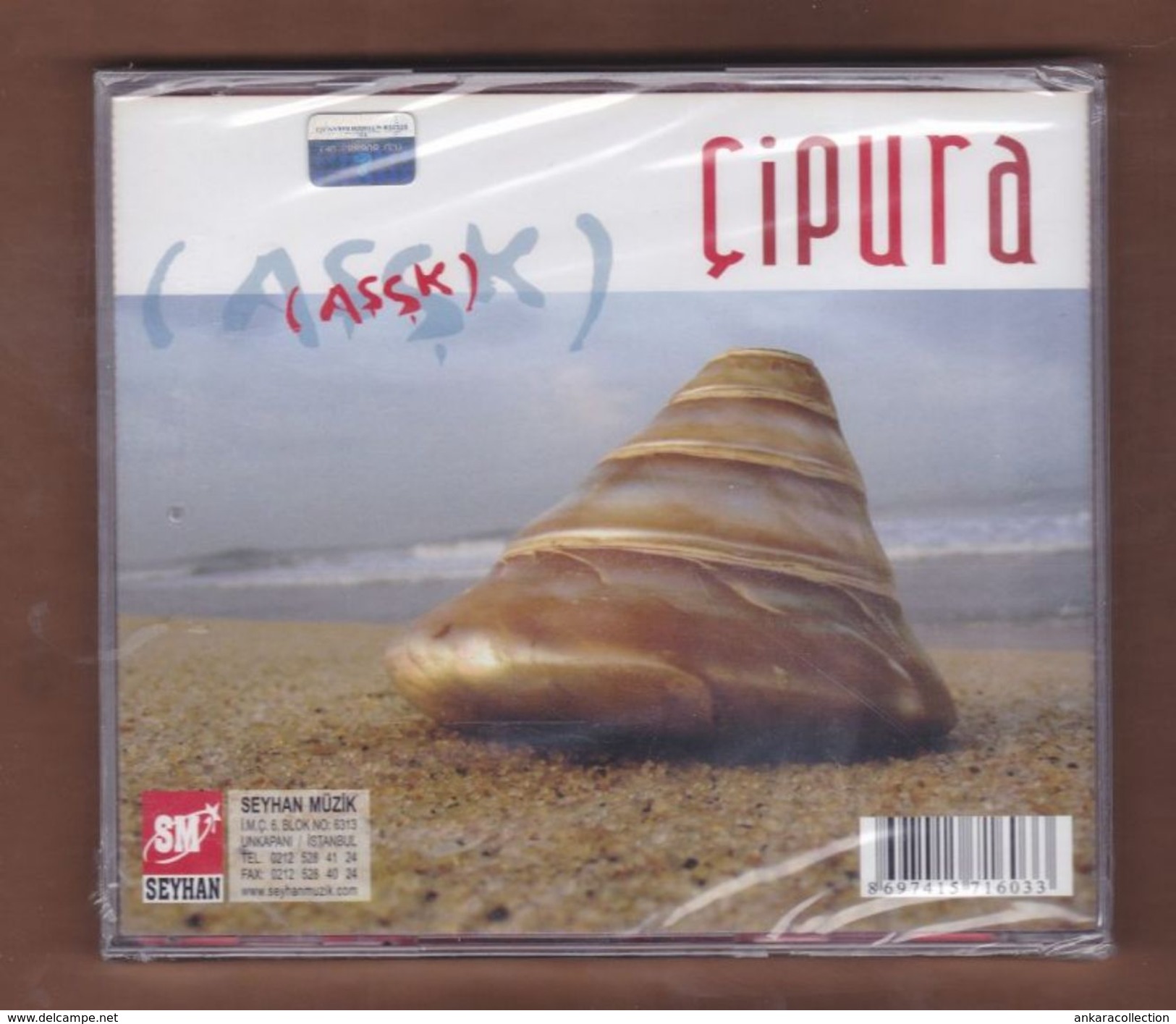 AC -  çipura Aşk BRAND NEW TURKISH MUSIC CD - Musiques Du Monde