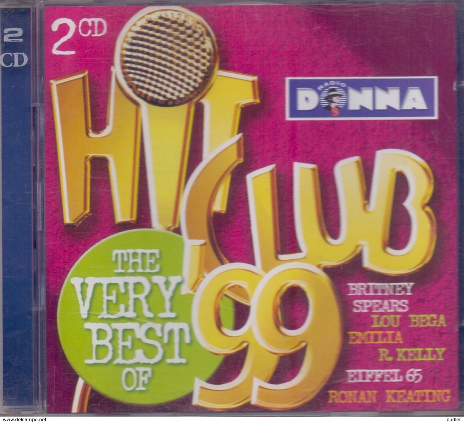 HIT CLUB – The Very Best Of 1999 *2 CD* Met O.a. Backstreet Boys, Britney Spears, Vengaboys, K3, U2, Lou Bega, Ricky ... - Disco, Pop