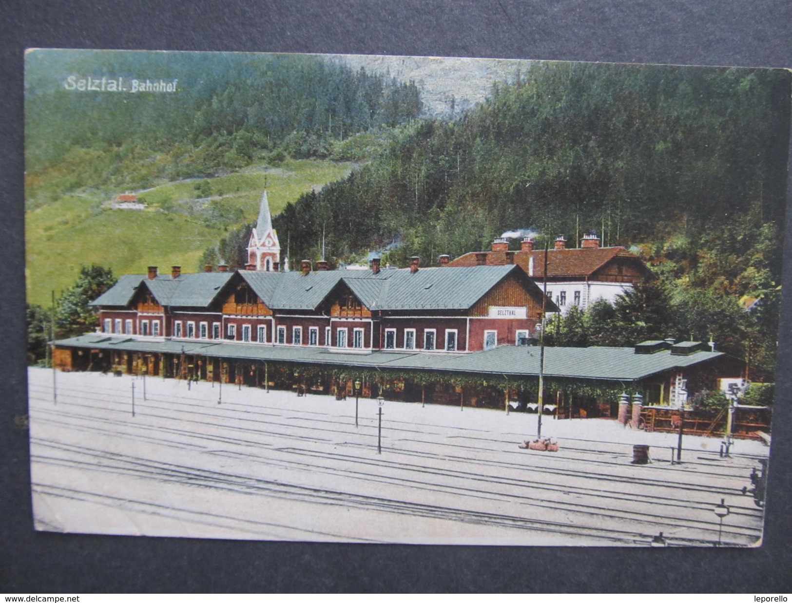 AK SELZTAL SELZTHAL Bahnhof Ca.1915  // D*28378 - Selzthal