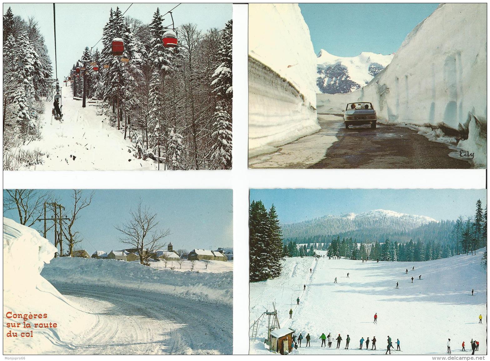 Lot N° 256 De 39 CPM De Paysages Français De La Saison Hivernale - 5 - 99 Cartes