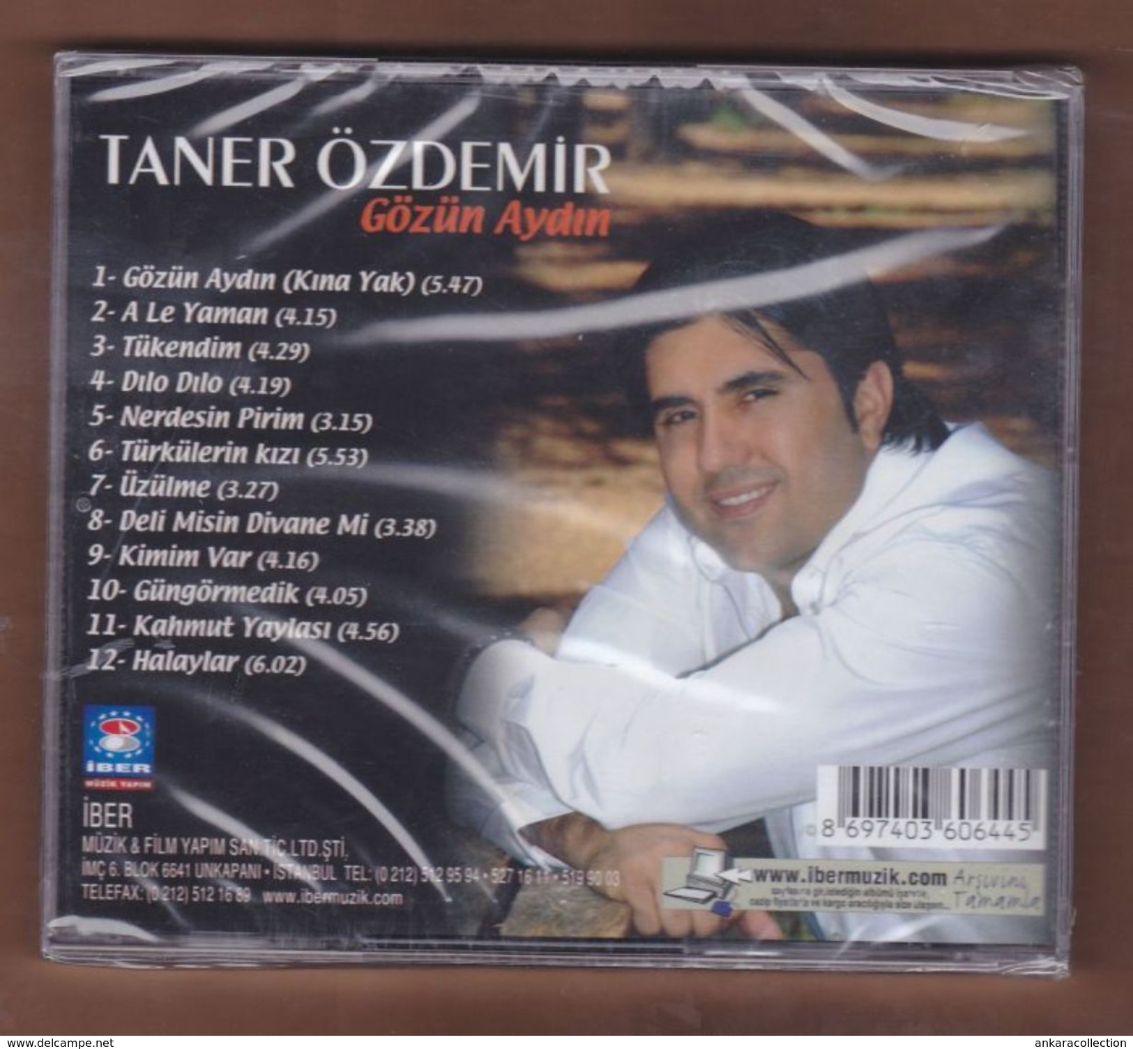 AC -  Taner özdemir Gözün Aydın BRAND NEW TURKISH MUSIC CD - Musiques Du Monde