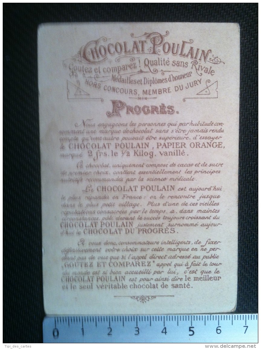 Chromo Chocolat Poulain - Opéra De Rossini, La Pie Voleuse - Poulain