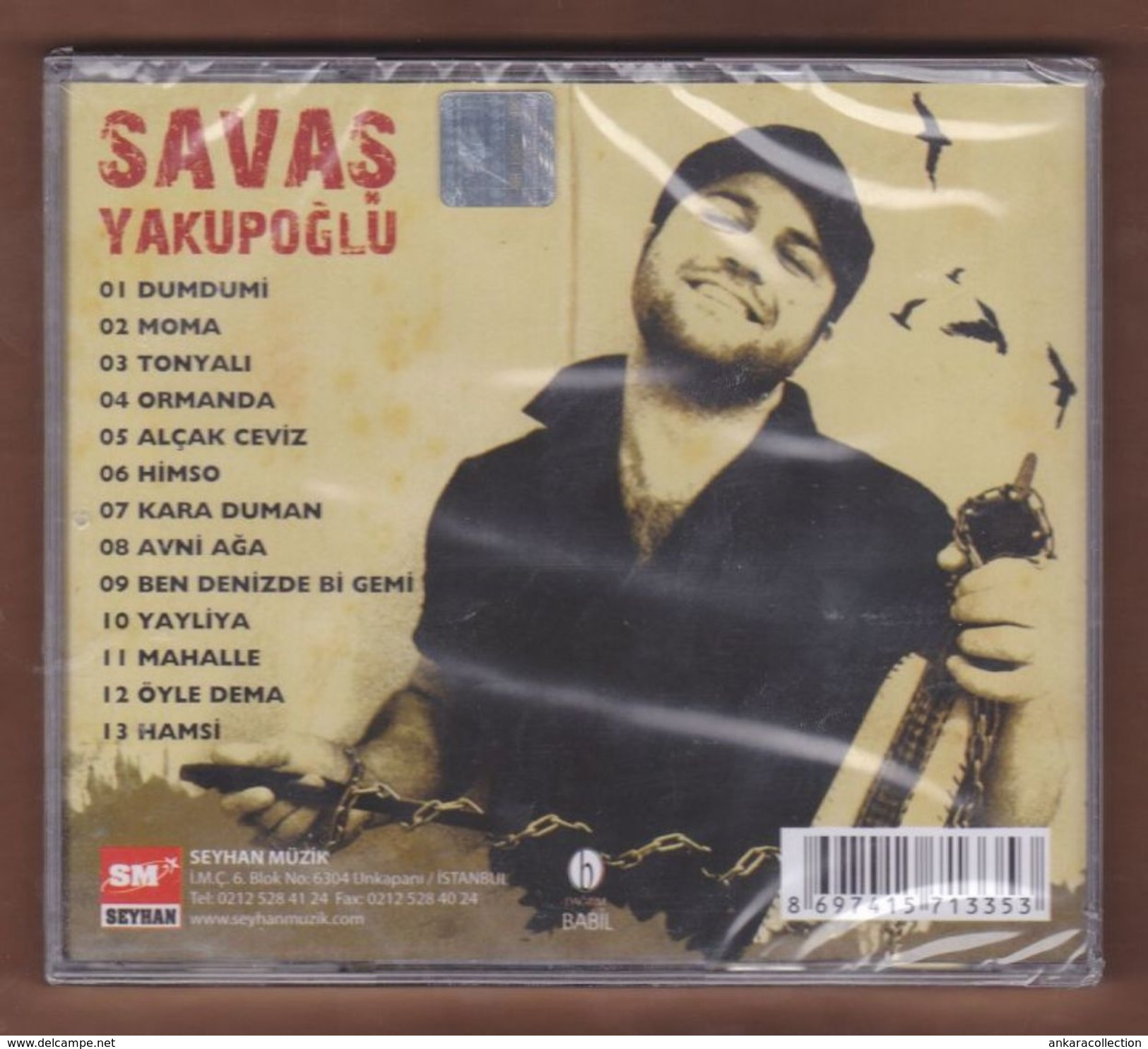 AC -  Savaş Yakupoğlu Moma BRAND NEW TURKISH MUSIC CD - World Music
