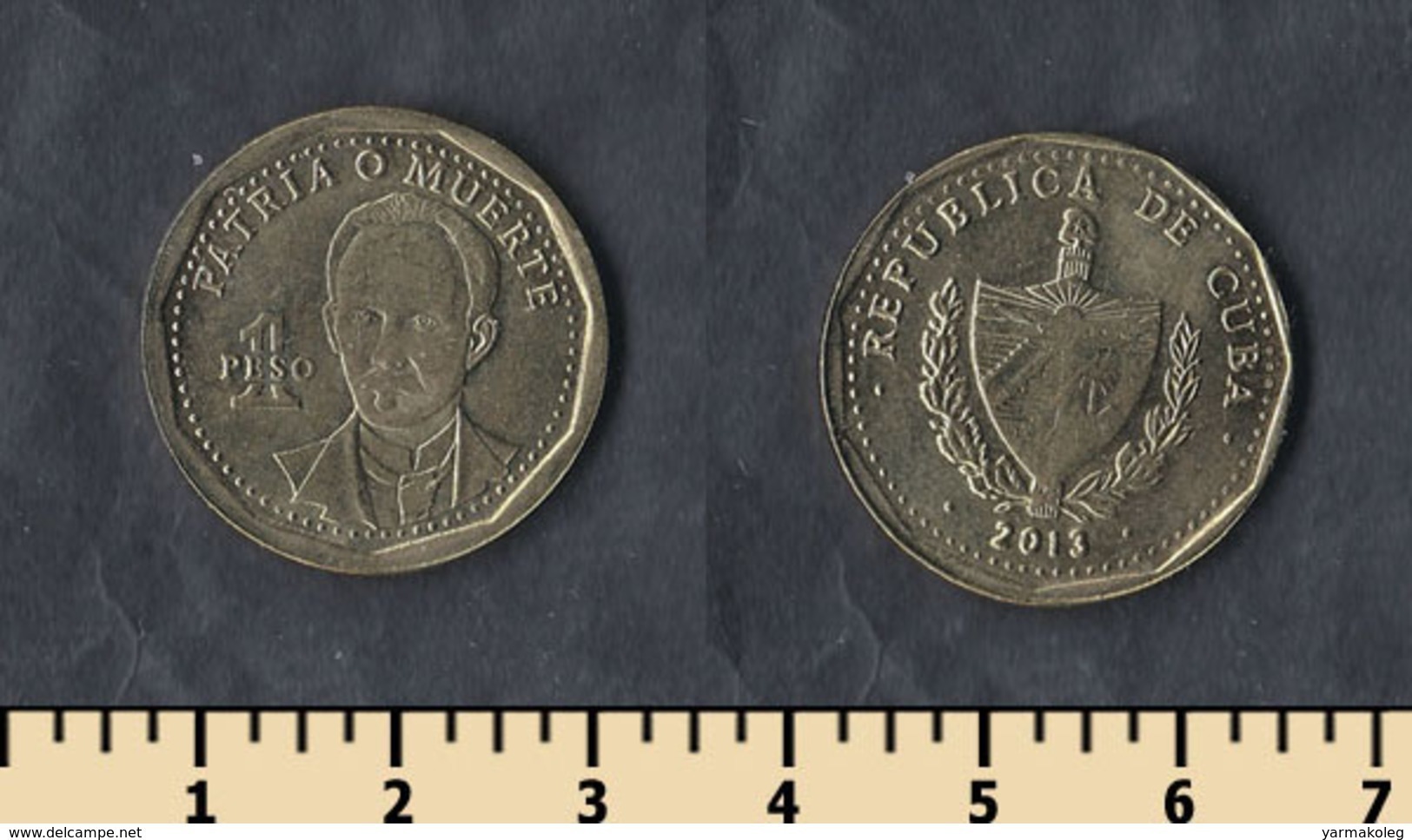 Cuba 1 Peso 2013 - Cuba