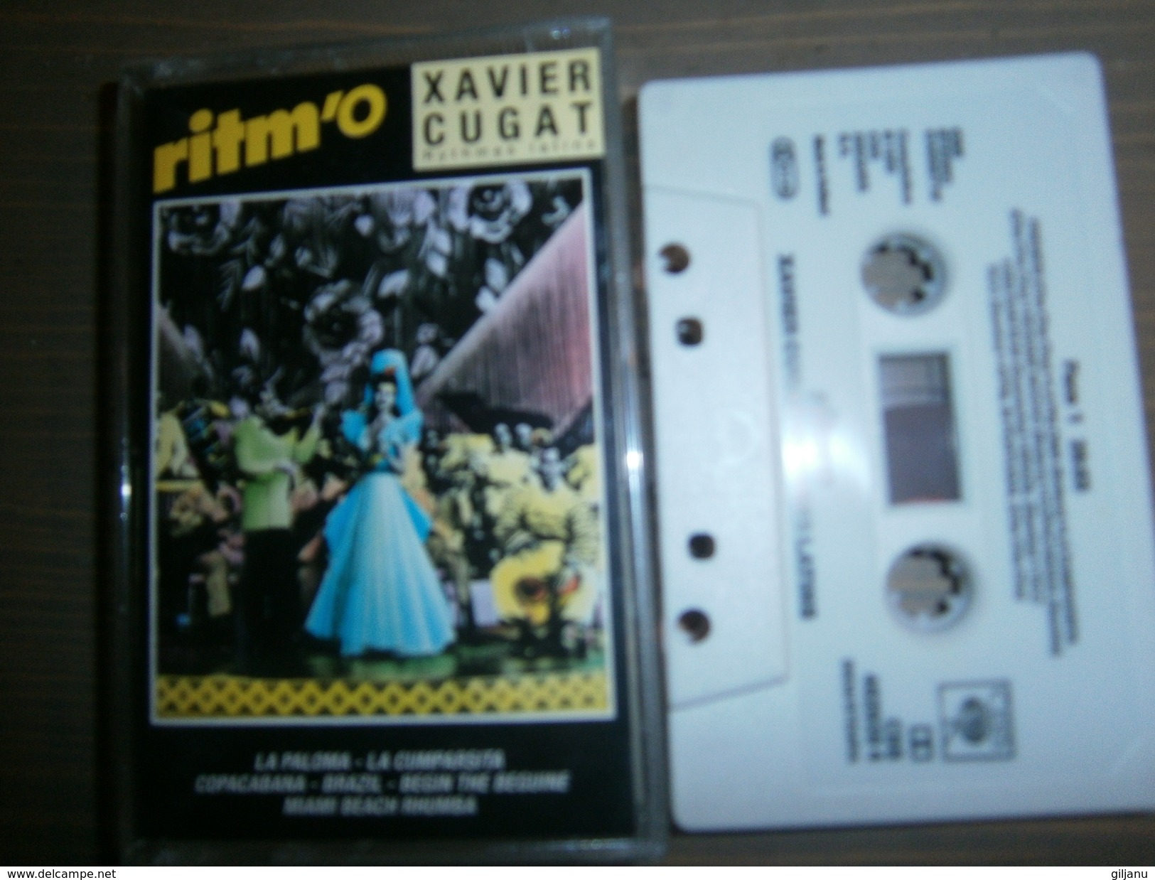 CASSETTE AUDIO  RITM'O  XAVIER CUGAT - Audiokassetten