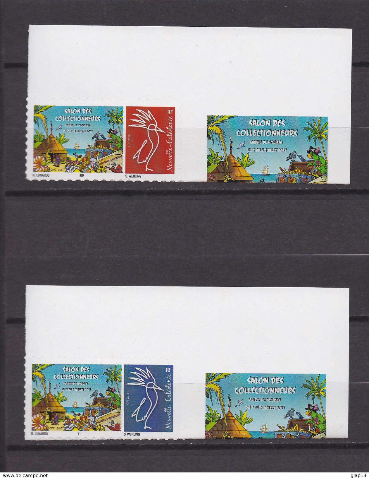 TIMBRE PERSONNALISE CAGOU - 71 IEME SALON PHILATELIQUE D'AUTOMNE - Unused Stamps