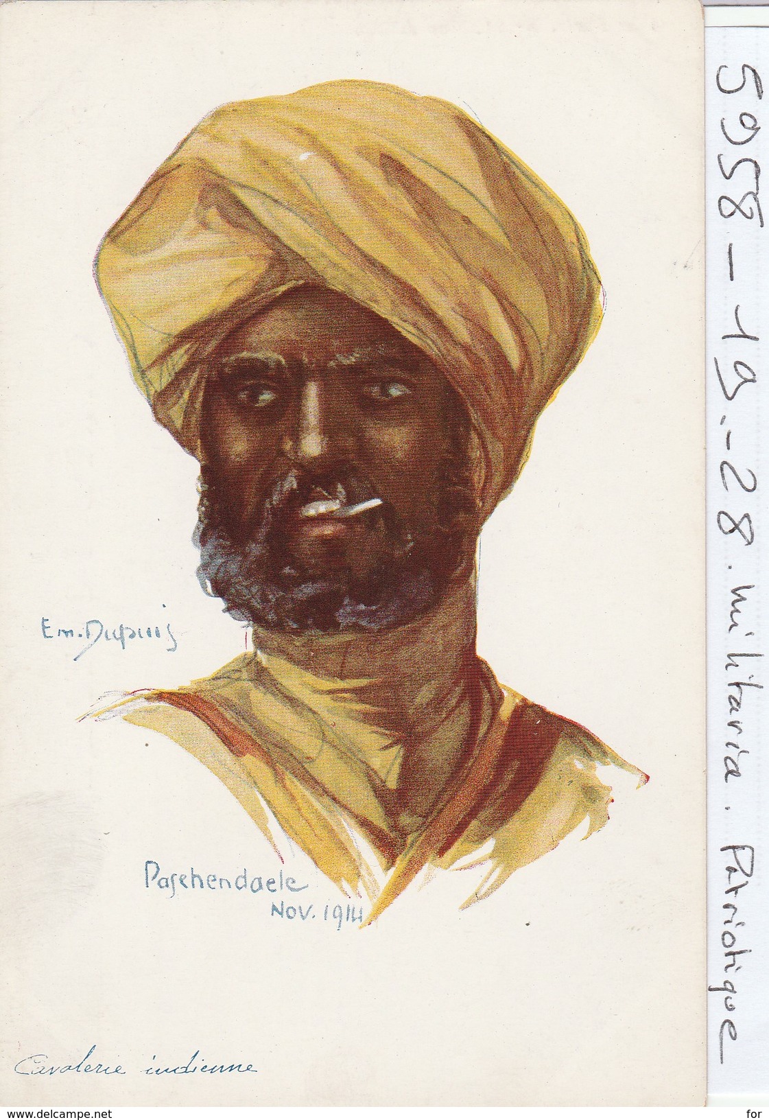 Illustrateur : E. DUPUIS - Cavalerie Indienne  ( Militaria - Militaire ) - Dupuis, Emile