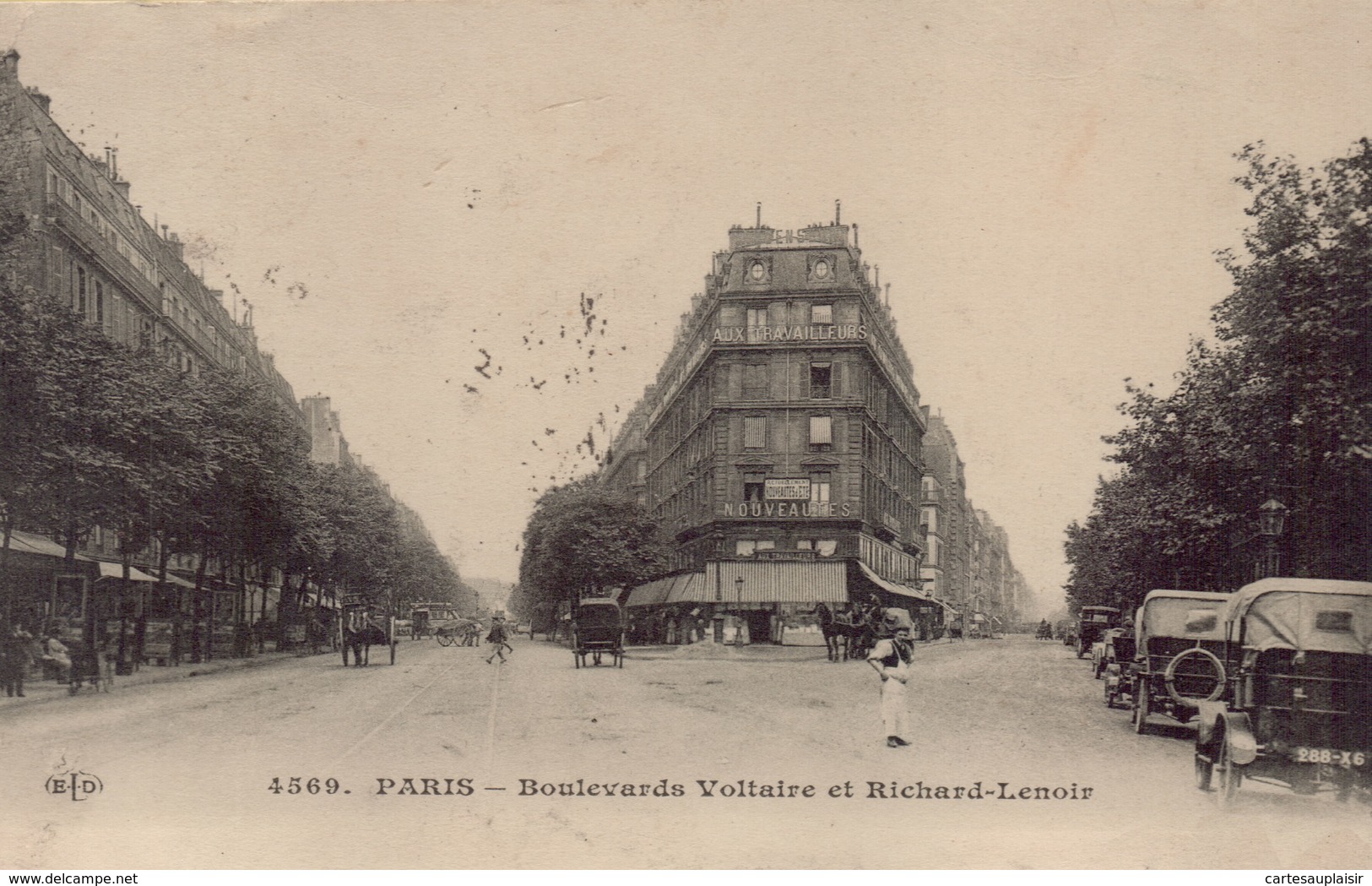 PARIS 11eme - Boulevard Voltaire Et Richard Lenoir - Arrondissement: 11