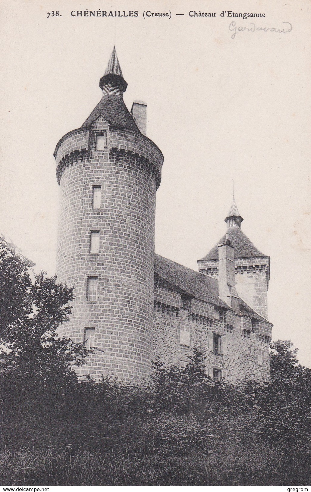 23 : CHENERAILLES   Chateau D'ETANGSANNE - Chenerailles