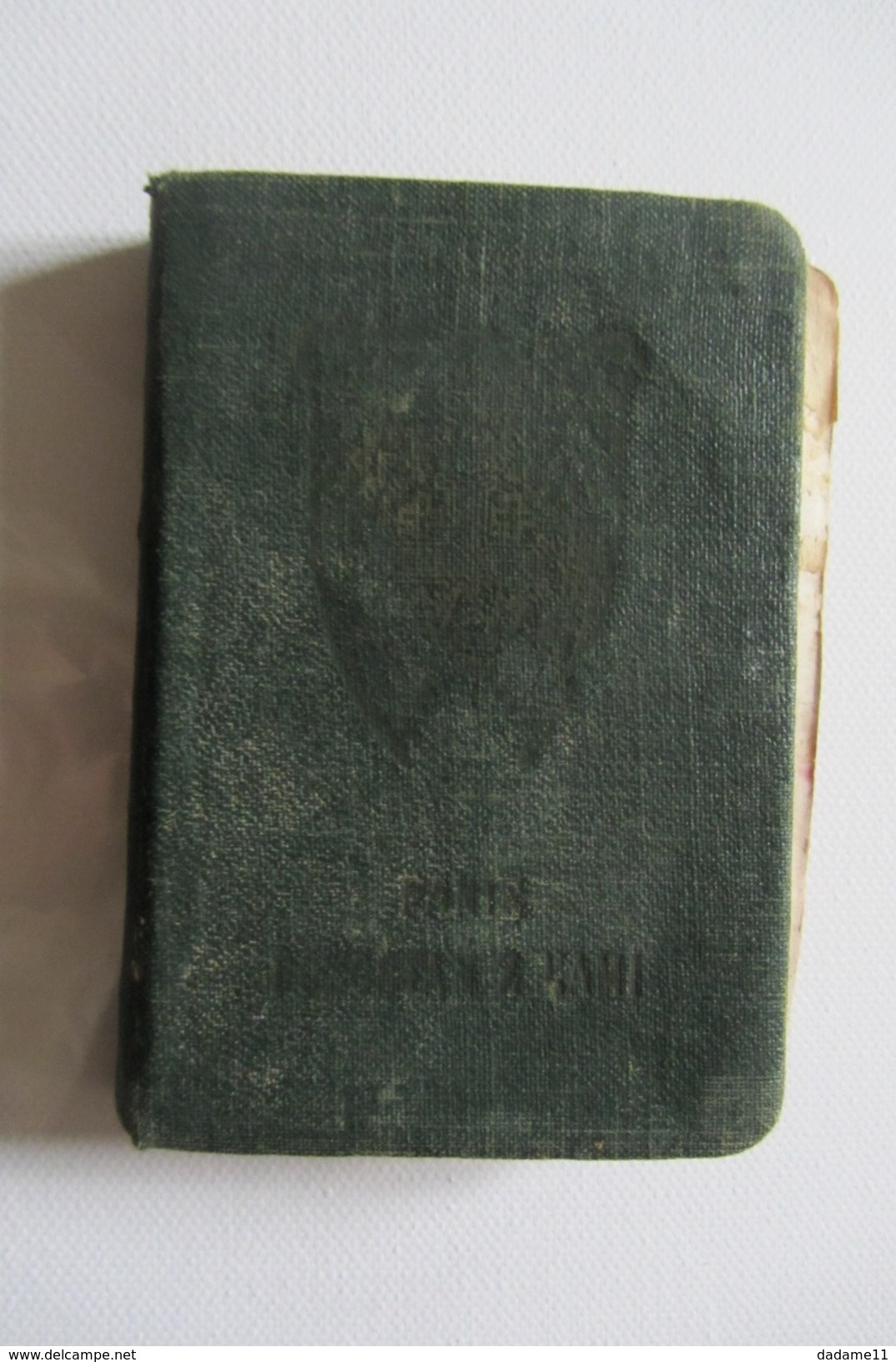 Rare Livre De Prière Polonais De Soldat Polonais Zgierski Léon 1942 - Autres & Non Classés