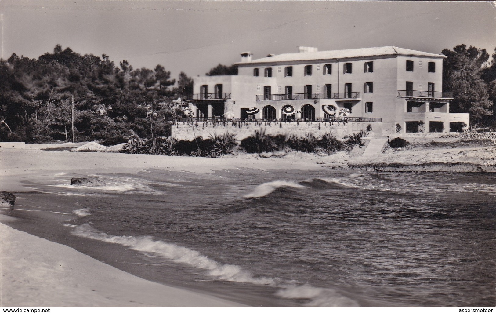 HOTEL SON MOLL, CALARRATJADA, MALLORCA, ESPAÑA/SPAIN/L'ESPAGNE. CIRCA 1950's TBE - BLEUP - Hotel's & Restaurants