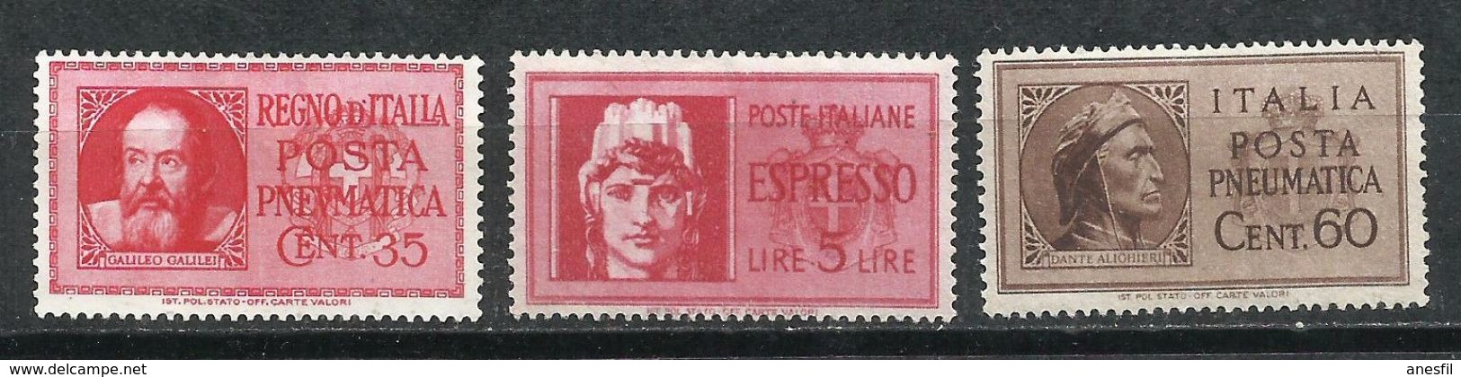 Italia. 1933; 1945. Sello Expreso Y Preneumáticos. - Franquicia