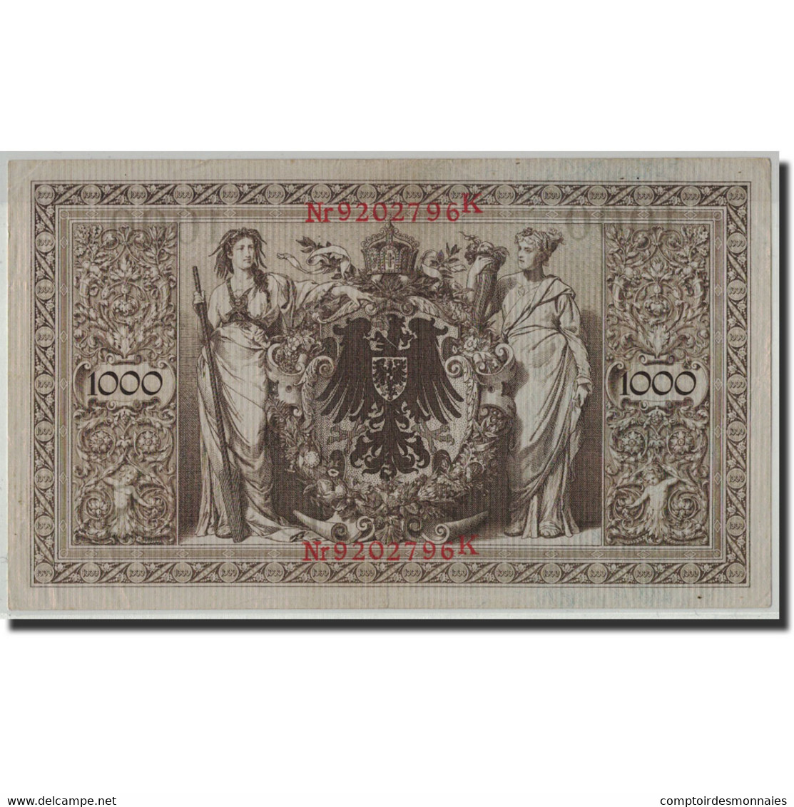 Billet, Allemagne, 1000 Mark, 1910, 1910-04-21, KM:44b, TB+ - 1000 Mark