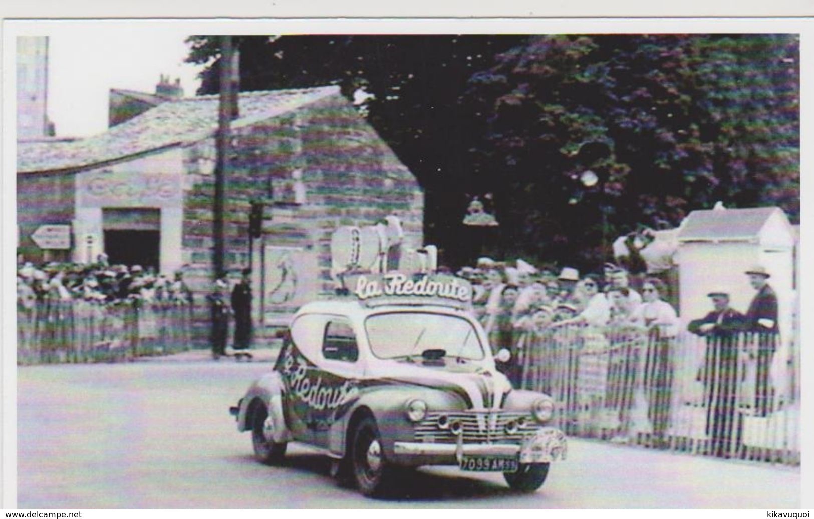 CARTE POSTALE - Renault 4cv La Redoute TDF 1950 - Tour De France - Format 10X15 CM NEUF - Sonstige & Ohne Zuordnung