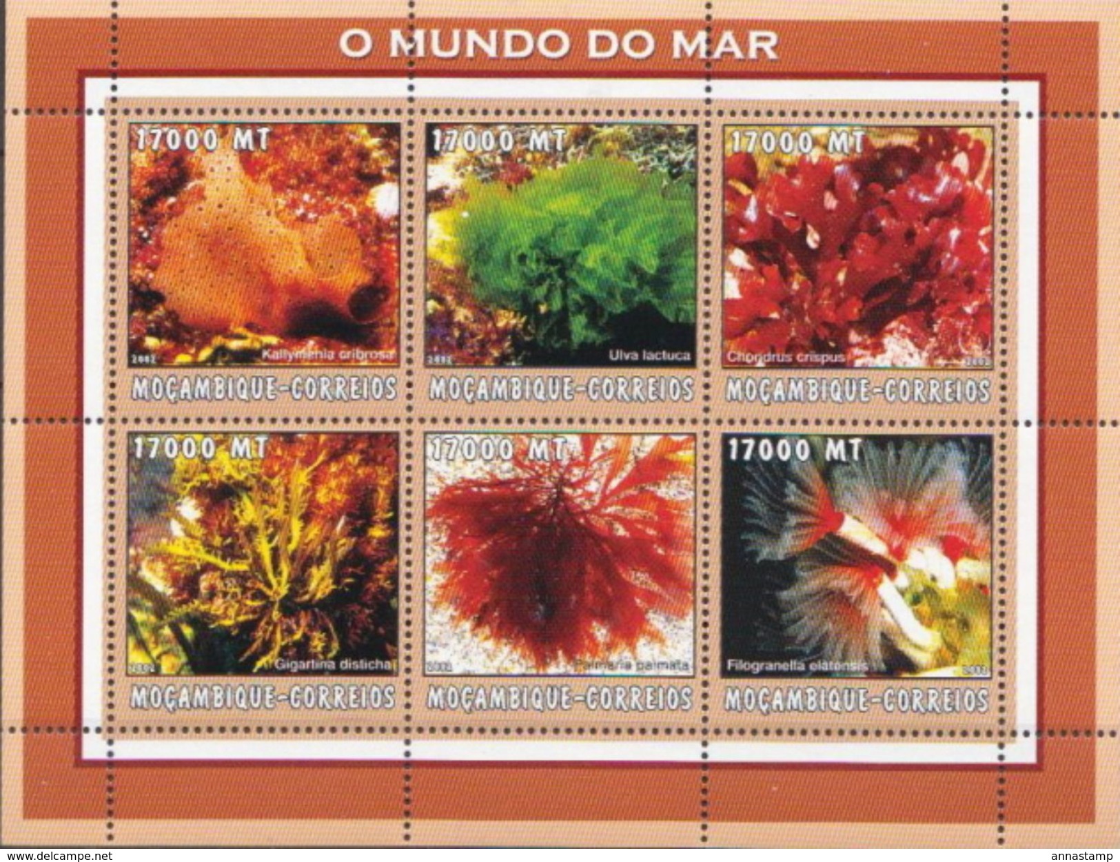 Mozambique MNH Sea Life Sheetlet And SS - Vie Marine