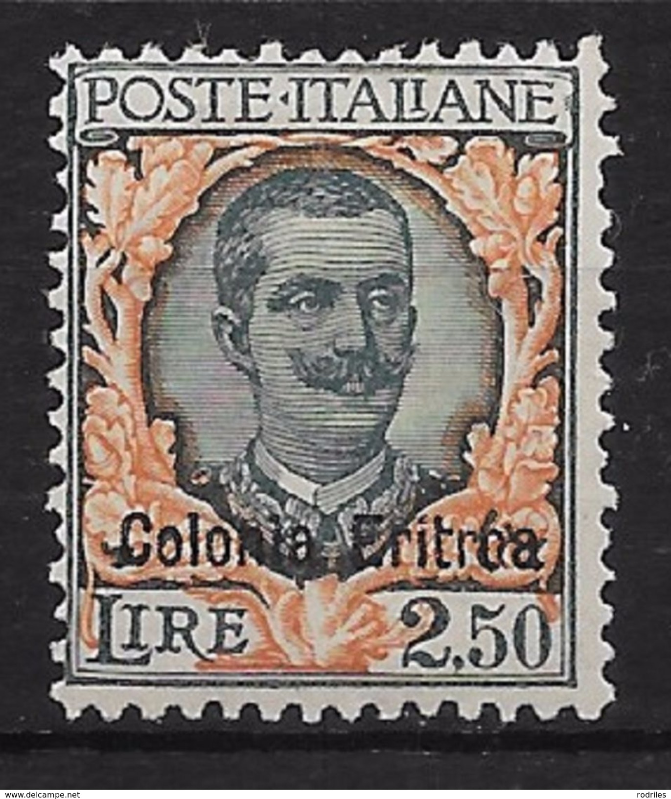 ERITREA. COLONIA ITALIANA YVERT Nº 129* - Erythrée