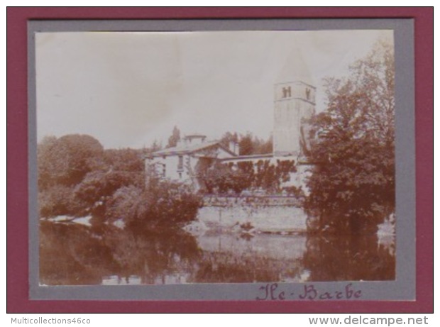 171117 - PHOTO ANCIENNE 1900 - 69 LYON - Ile Barbe - église Romane Notre Dame - Lyon 9