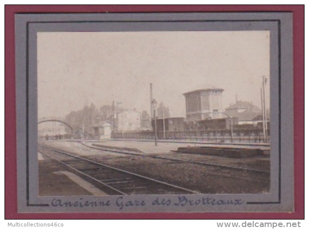 171117 - PHOTO ANCIENNE 1900 - 69 LYON - Ancienne Gare Des Brotteaux - Chemin De Fer - Lyon 6