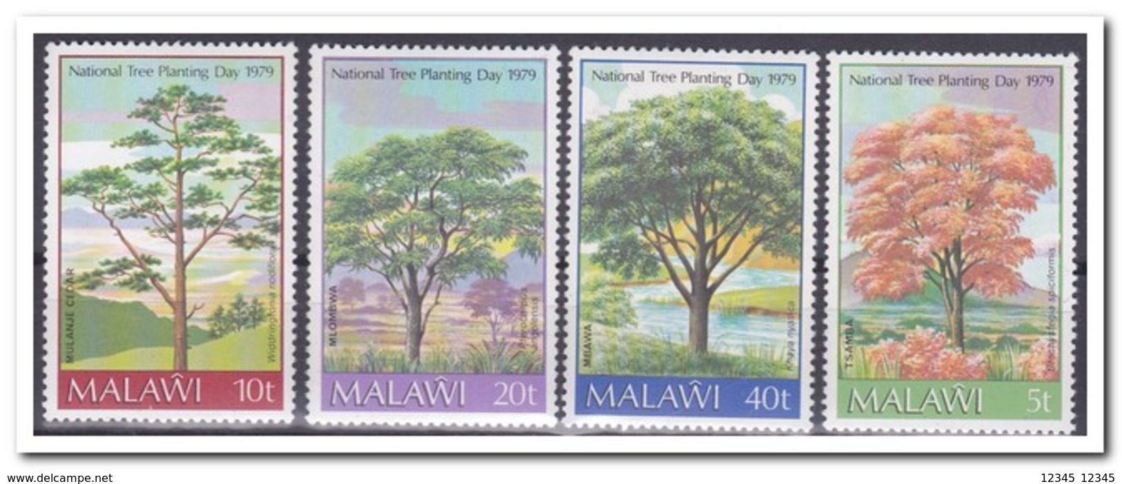 Malawi 1979, Postfris MNH, Trees - Malawi (1964-...)