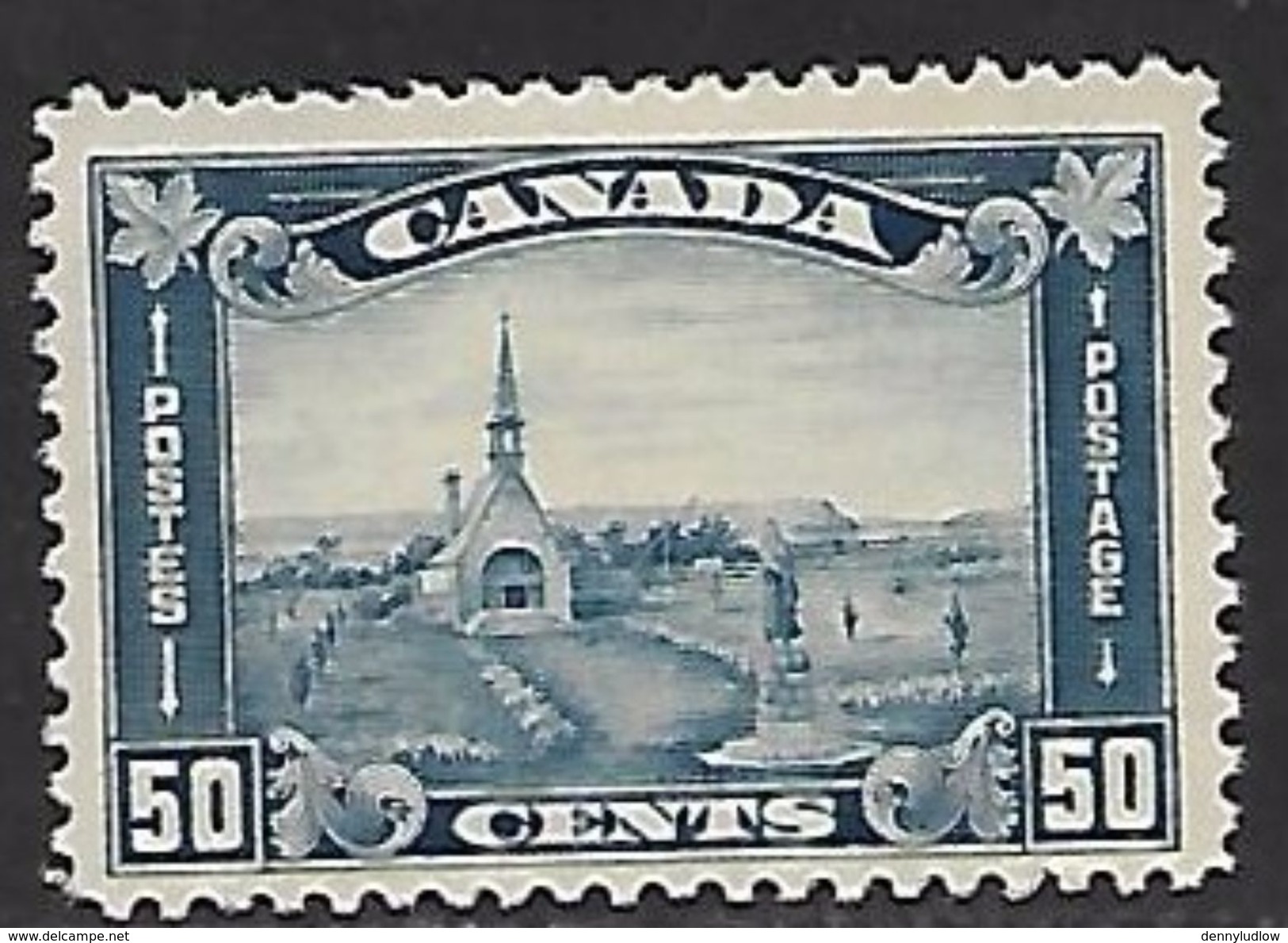 Canada   1930  Sc#176  50c Museum MNG  2016 Scott Value $175  Nicely Centered - Unused Stamps