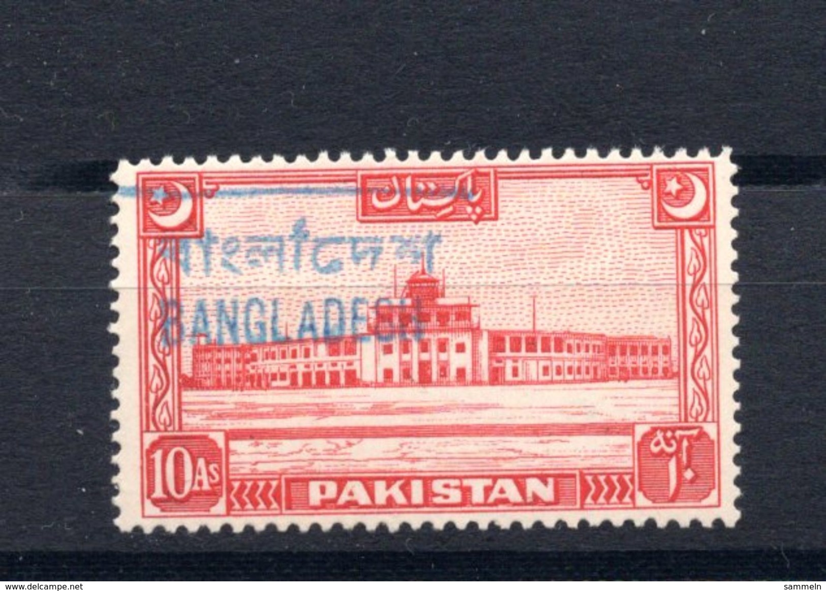 9375 Bangla Desh Überdruck Overprint Provisorien Pakistan Ca. 1971/1972 Postfrisch Mnh, - Bangladesh