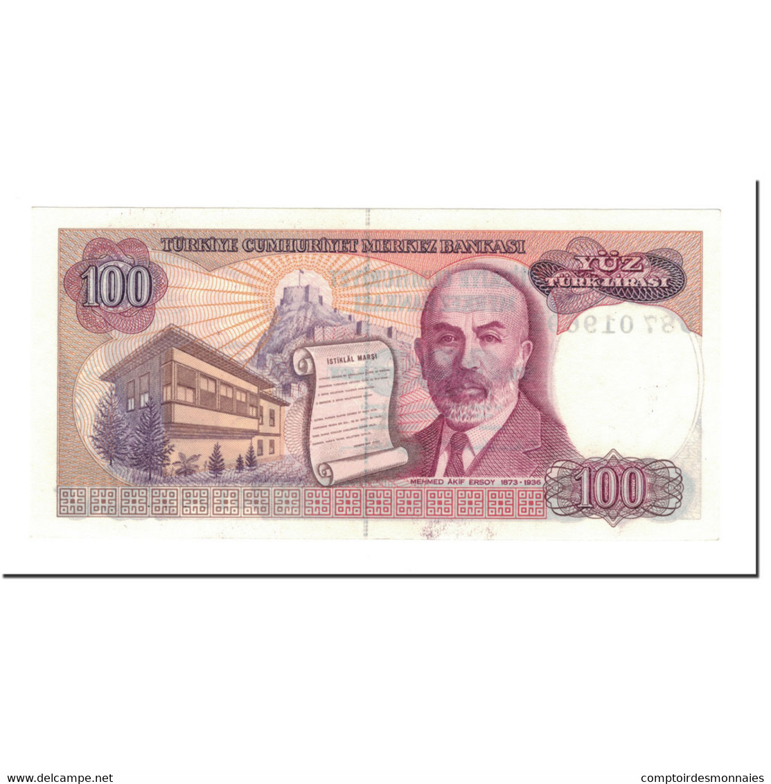 Billet, Turquie, 100 Lira, 1983-12-26, KM:194a, NEUF - Turquie