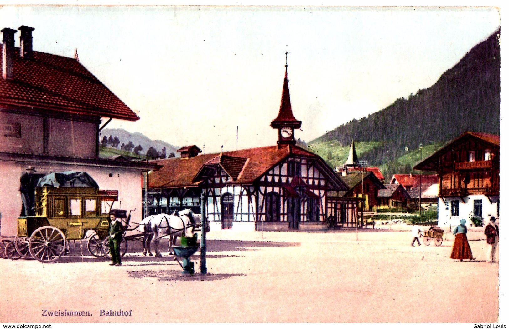 Zweisimmen Bahnhof /Animée - Zweisimmen