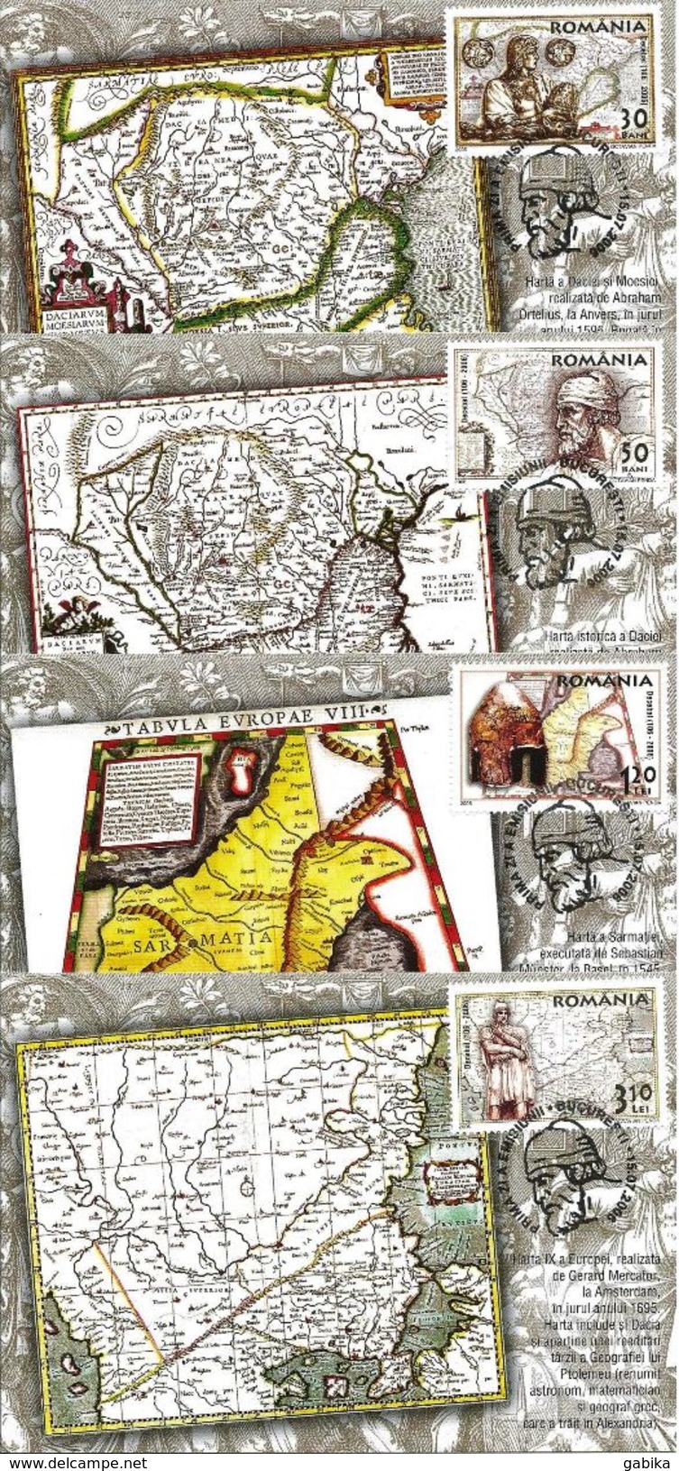 Romania 2006 Maximum Cards Decebal - Storia Postale