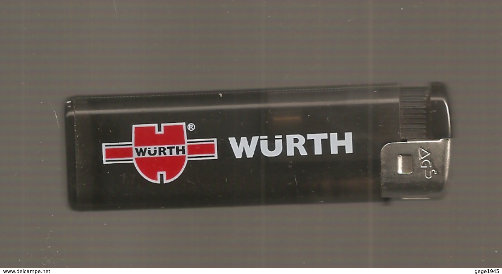 Briquet  De Publicité  "  Wurth " - Cardin (Pierre)