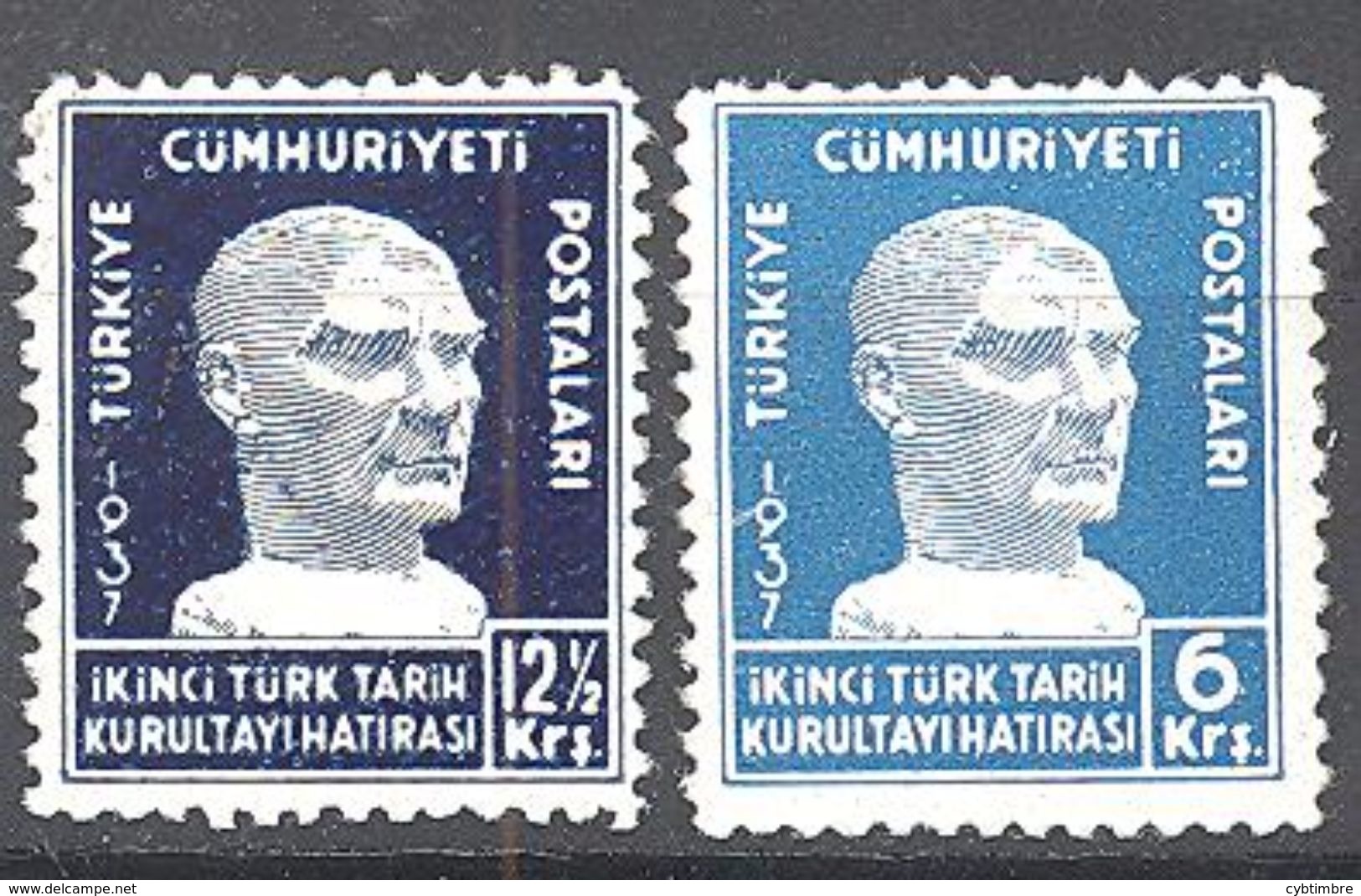 Turquie: Yvert N° 878 Et 881**; MNH - Ungebraucht