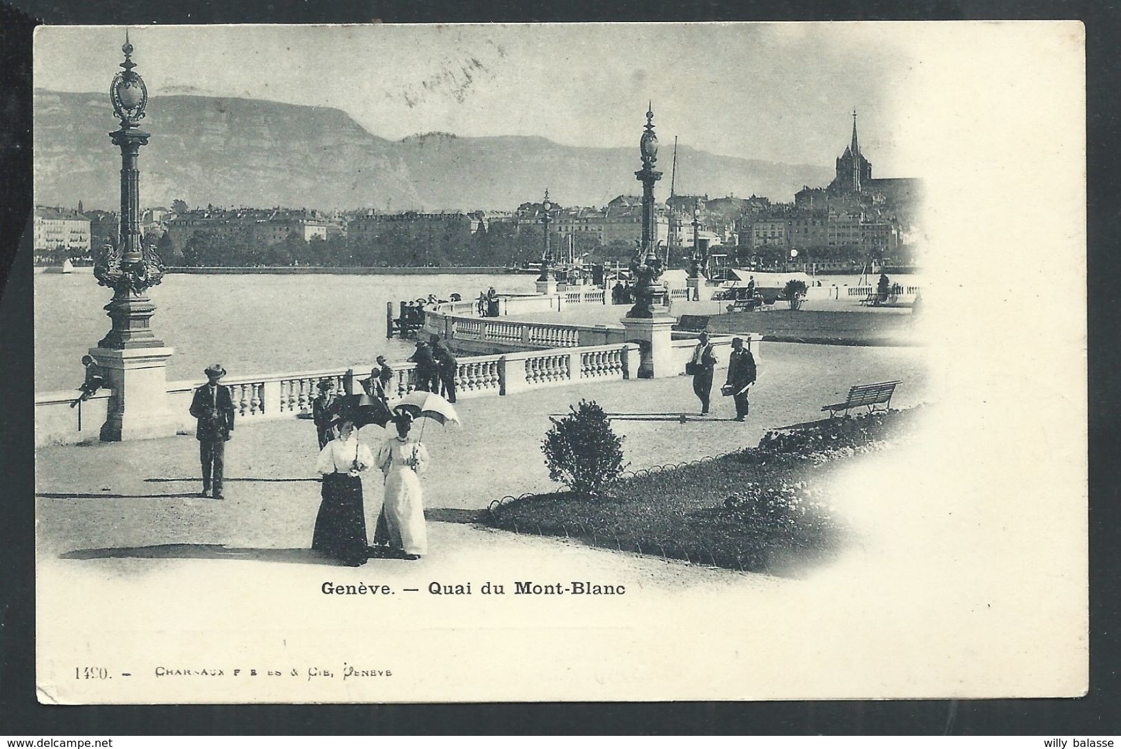 +++ CPA - Suisse - GENEVE - Quai Du Mont Blanc  // - Genève