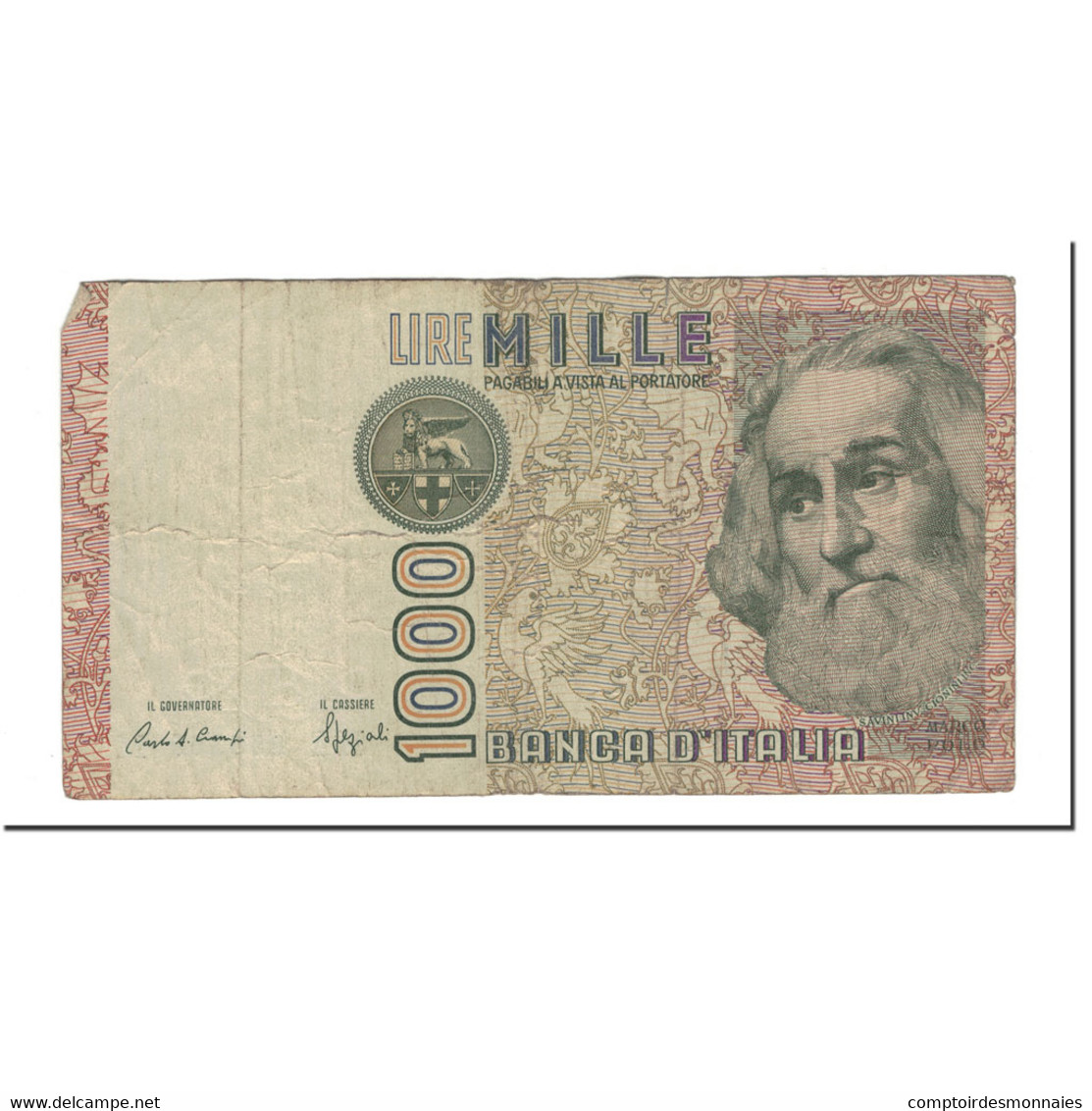 Billet, Italie, 1000 Lire, 1988, KM:109b, TB - 1000 Lire