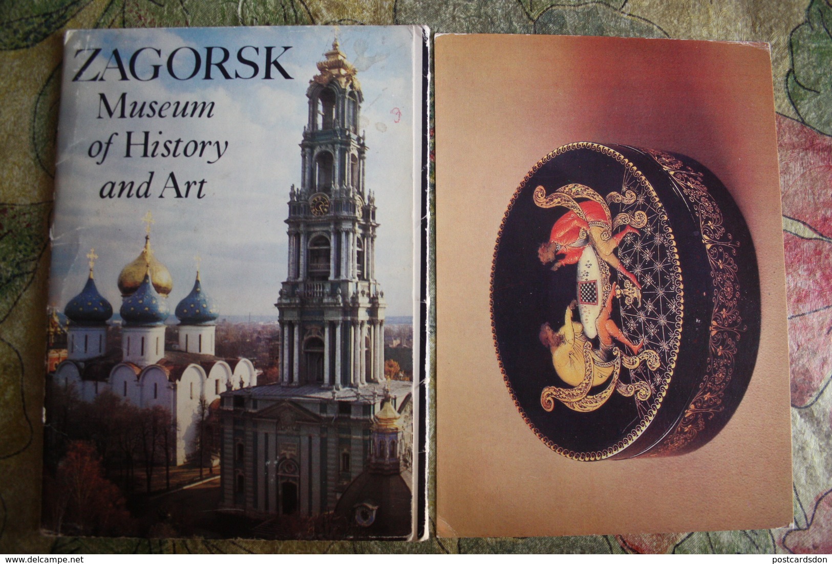 ZAGORSK  Postcards Set  -  12 OLD  Postcard Lot - "PLAYING CHESS" Palekh - JEU - ECHECS. 1986 - Echecs