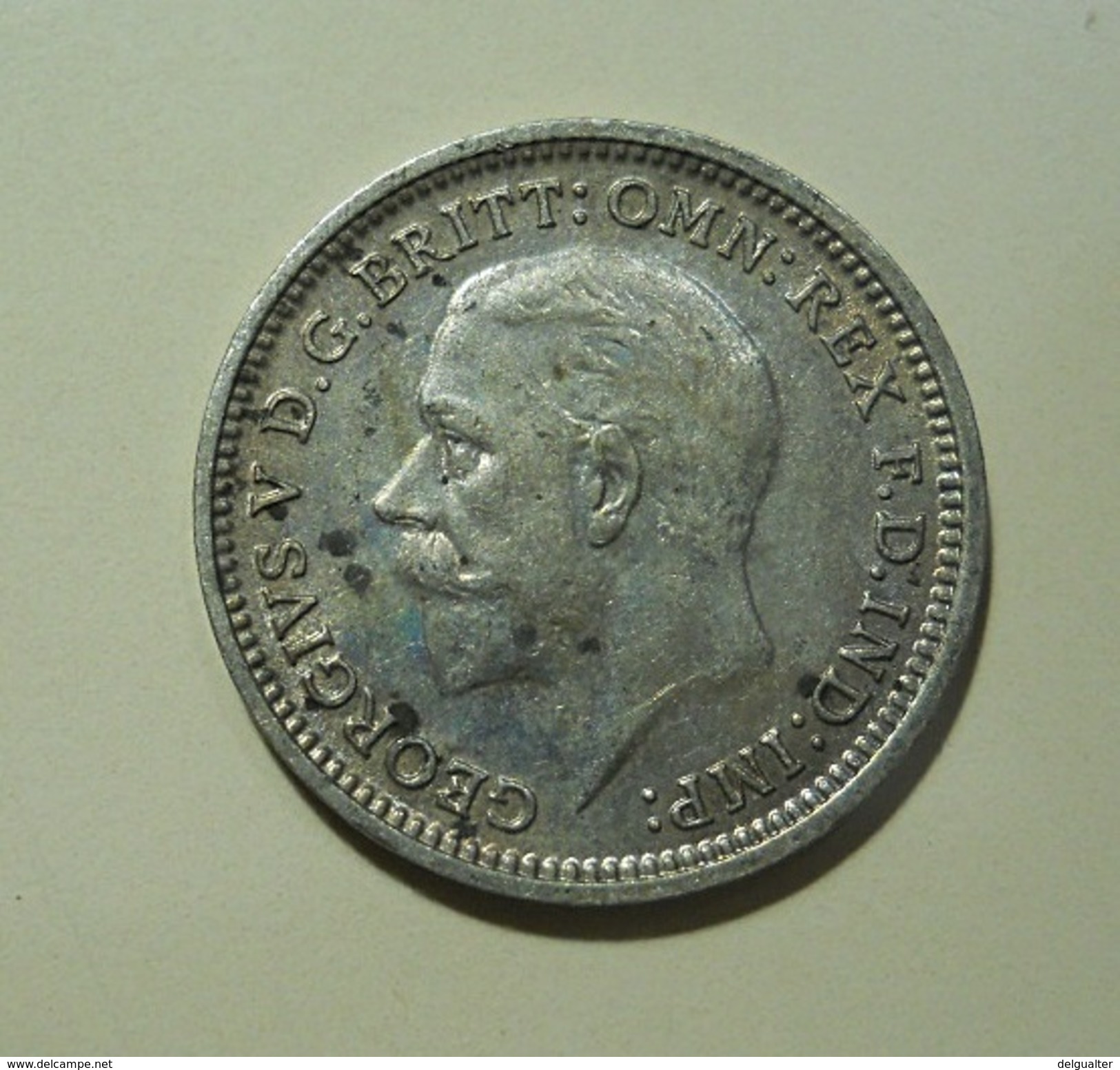 Great Britain 3 Pence 1936 Silver - F. 3 Pence