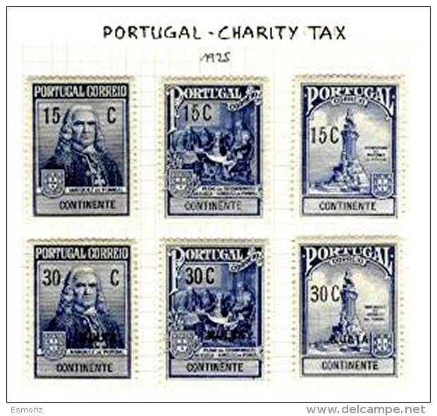 PORTUGAL, Postal Tax, AF 18/20, Dues 2/4, * MLH, F/VF, Cat. &euro; 12 - Ongebruikt