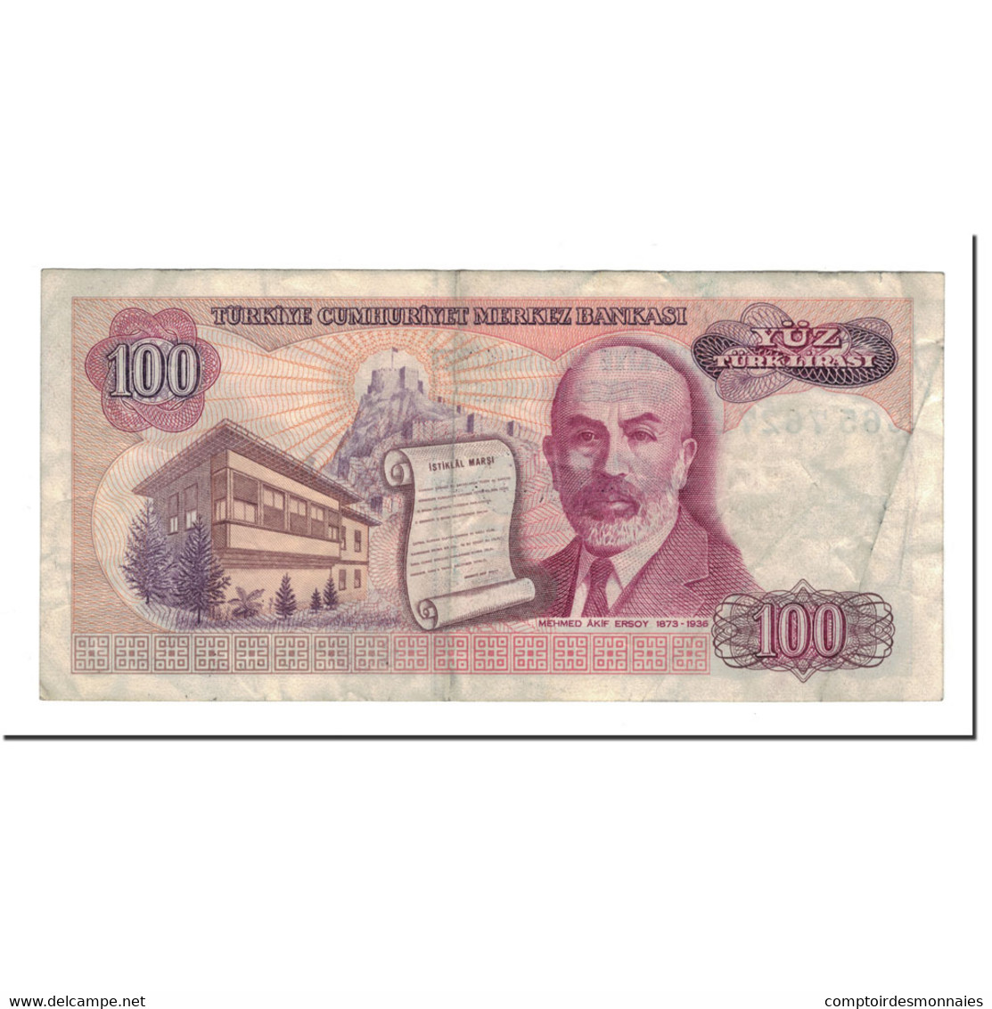 Billet, Turquie, 100 Lira, 1983-12-26, KM:194a, TTB - Turquia