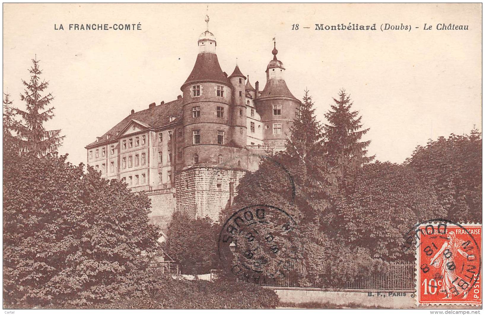 25 - MONTBELIARD - Le Château - Montbéliard