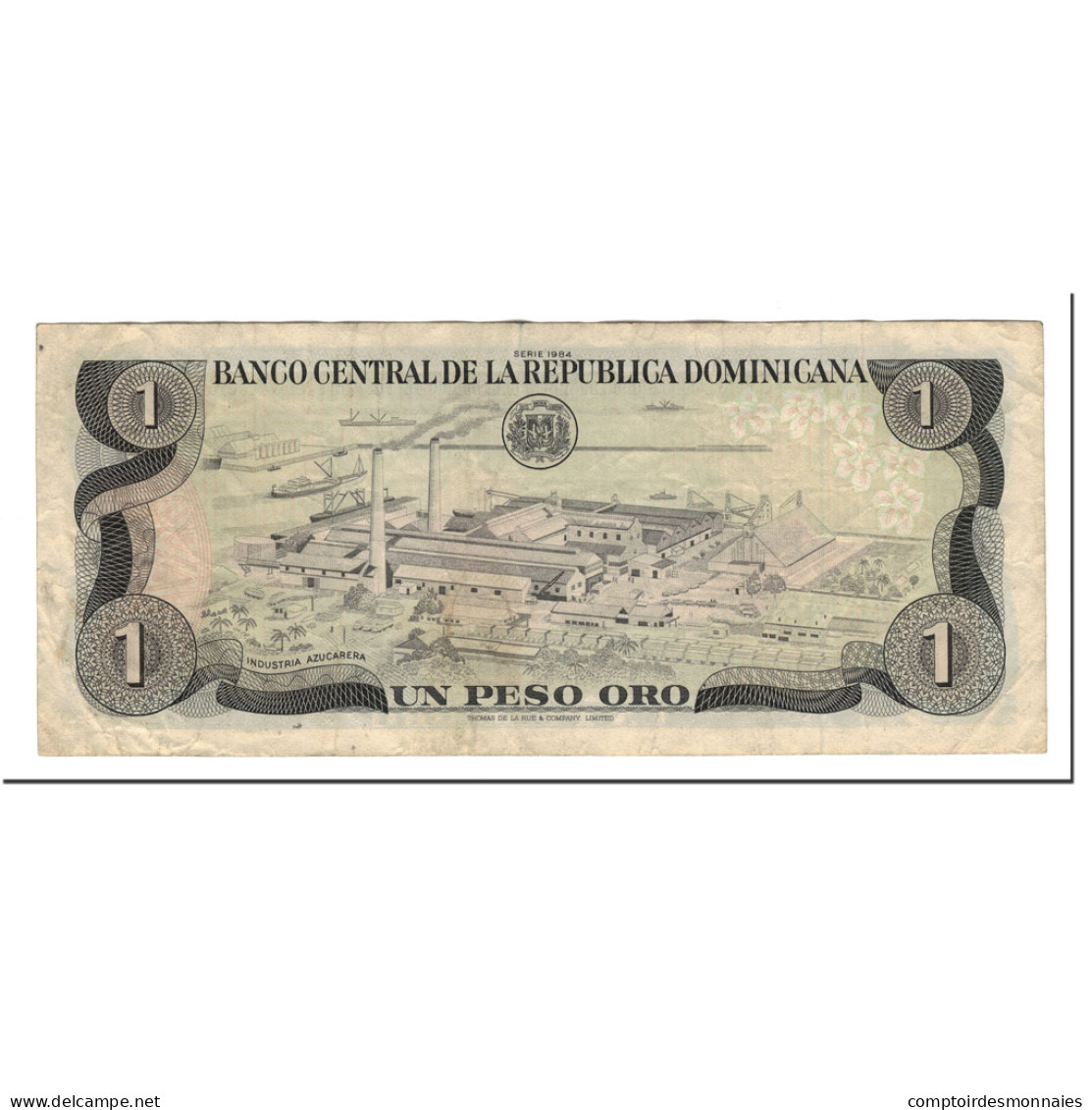Billet, Dominican Republic, 1 Peso Oro, 1984, KM:126a, TTB+ - Dominicaine