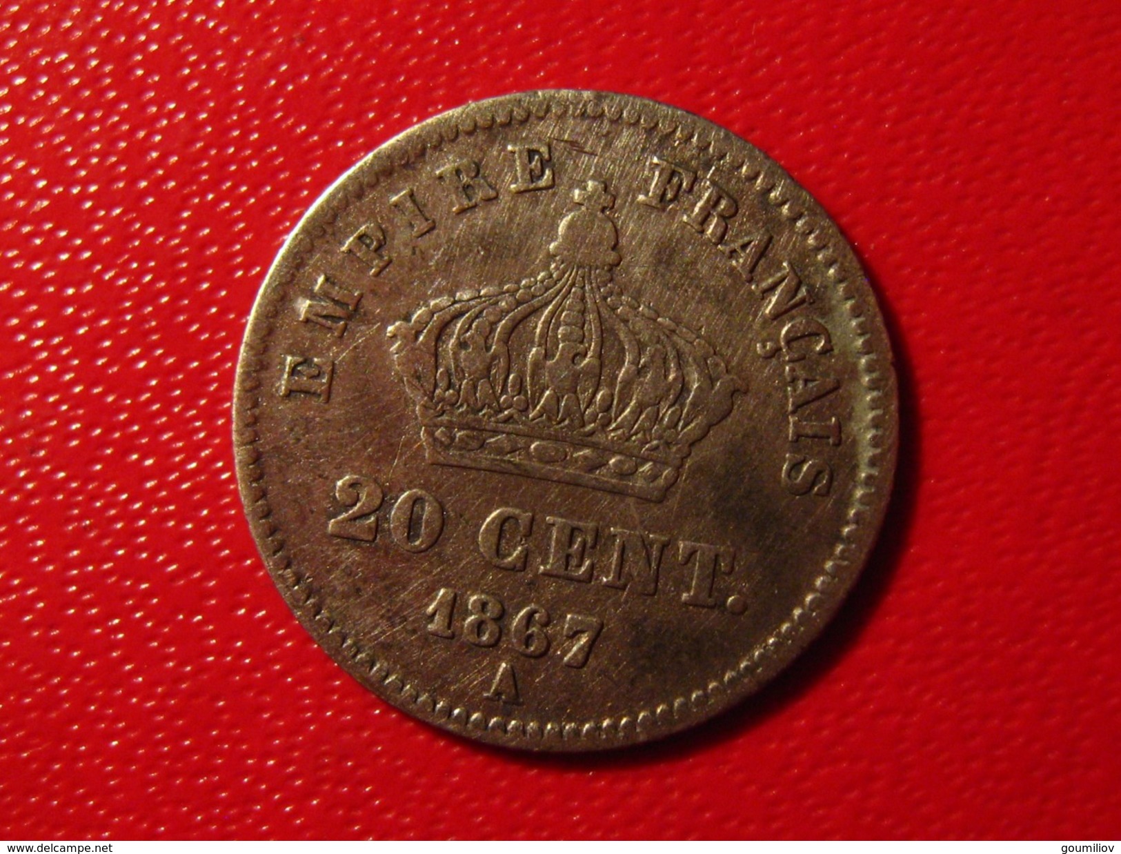 France - 20 Centimes 1867 A Paris Napoléon III 3357 - 20 Centimes