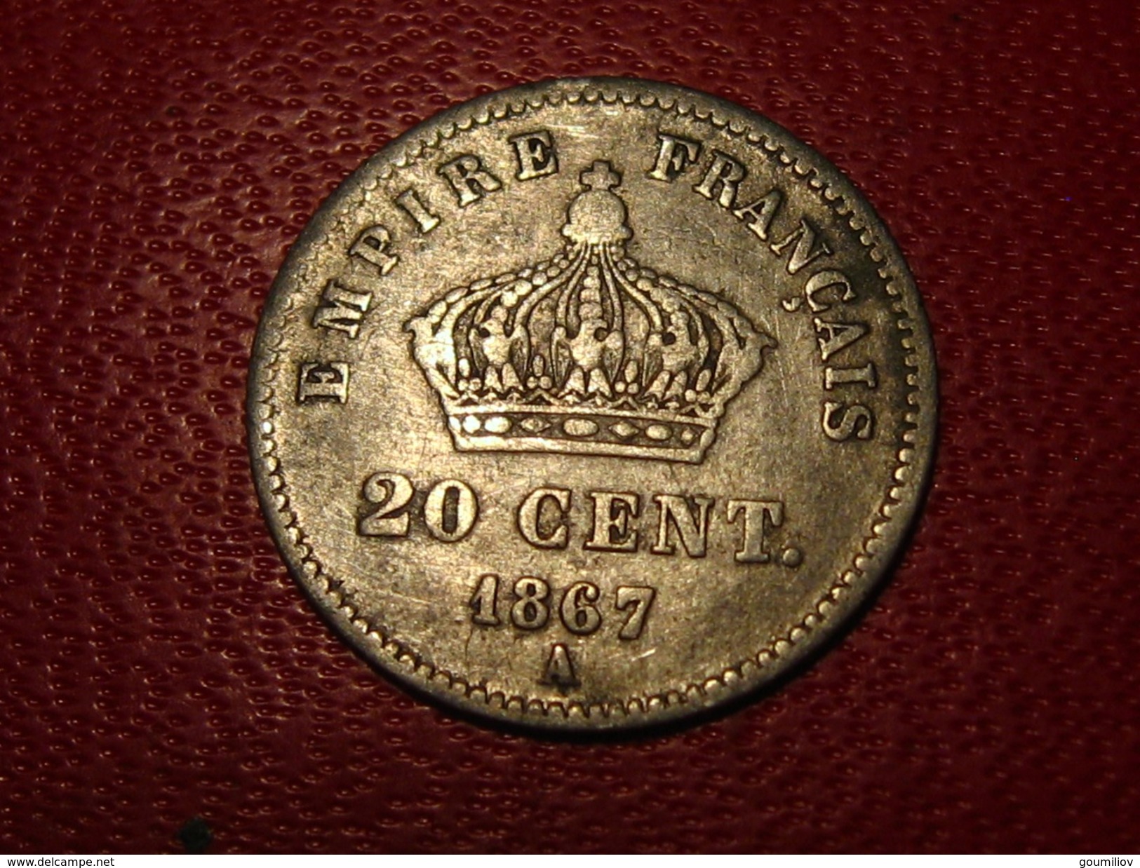 France - 20 Centimes 1867 A Paris Napoléon III 3357 - 20 Centimes